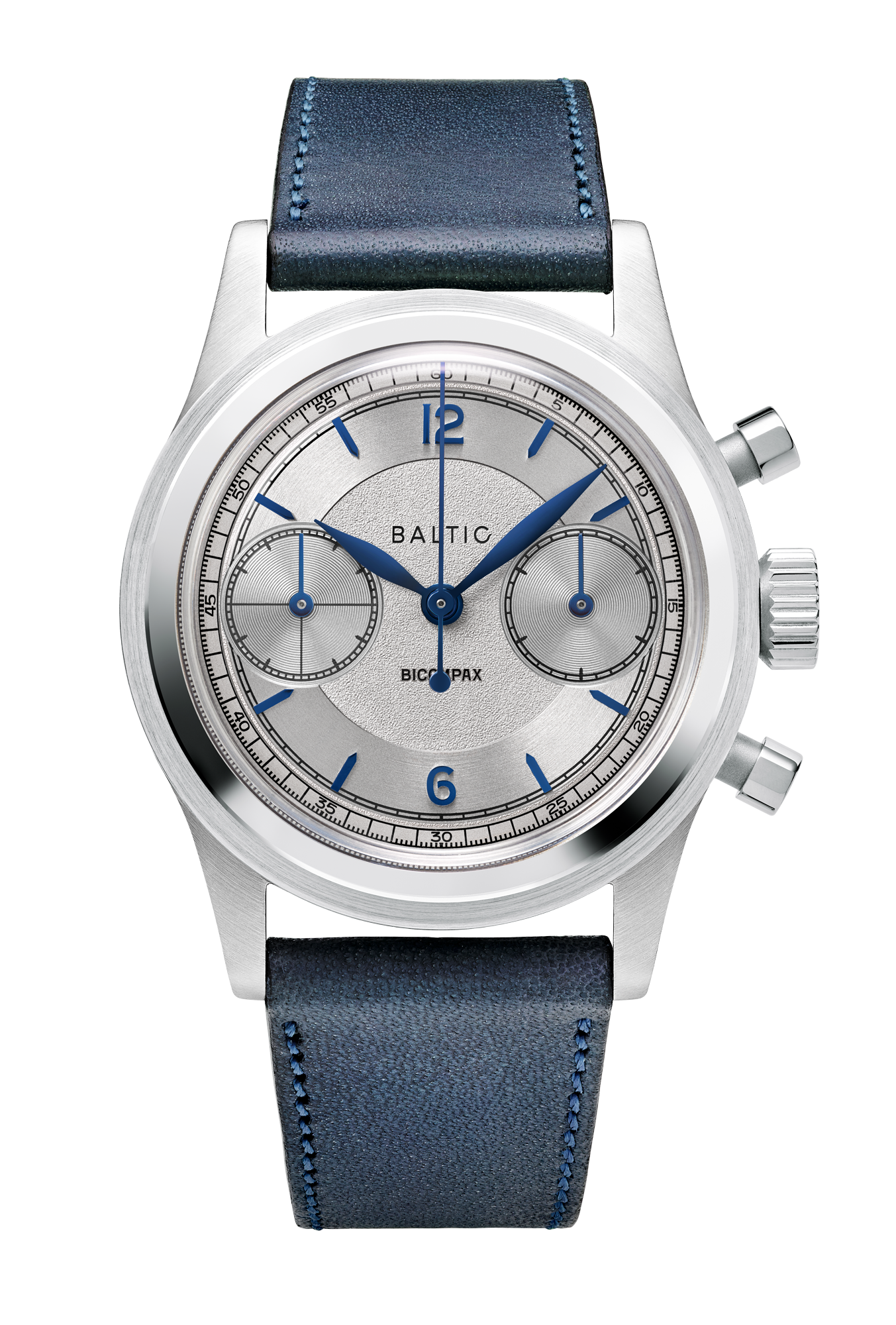 Bicompax 003 Silver Blue | Baltic Watches