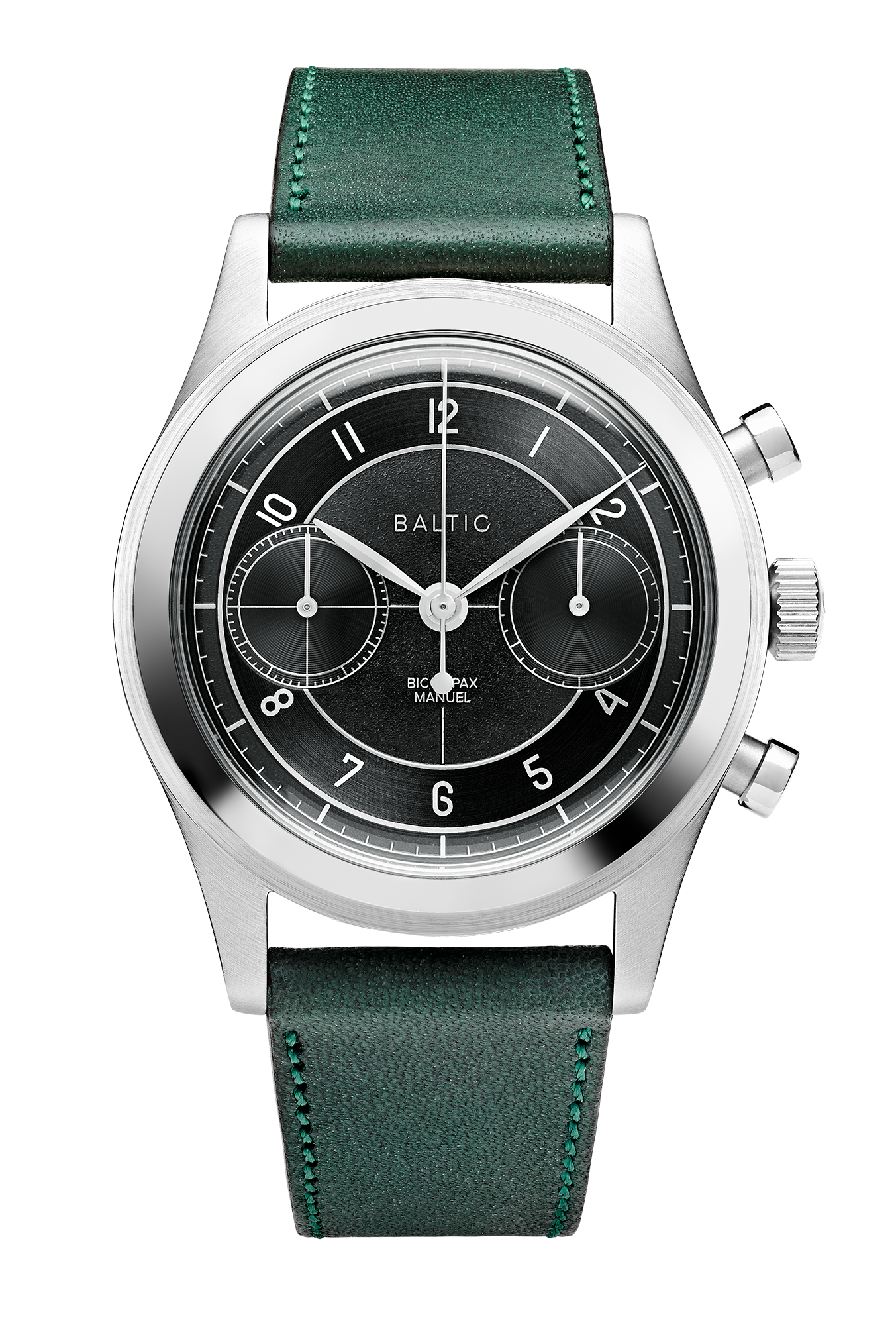 Bicompax 002 Black | Baltic Watches