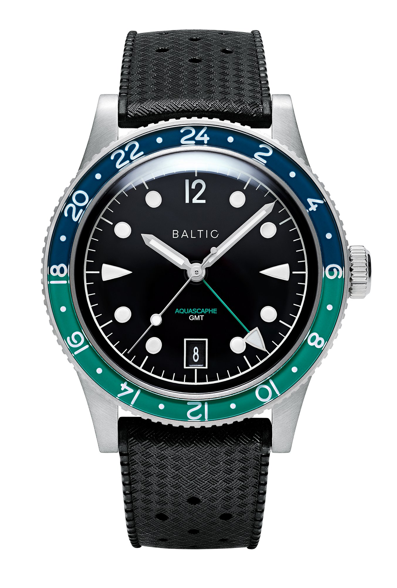 Aquascaphe GMT Green | Baltic Watches