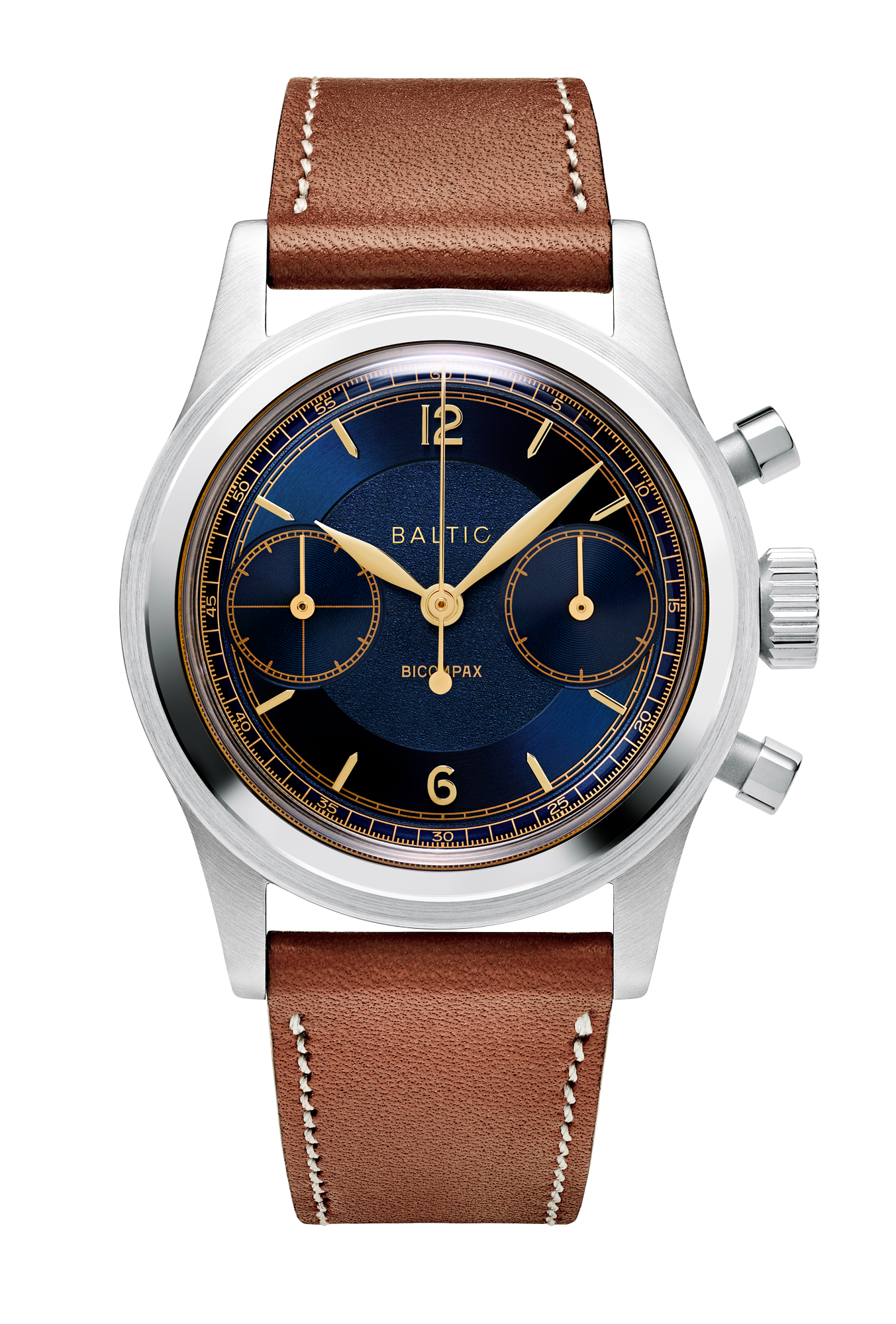Bicompax 003 Blue Gilt | Baltic Watches