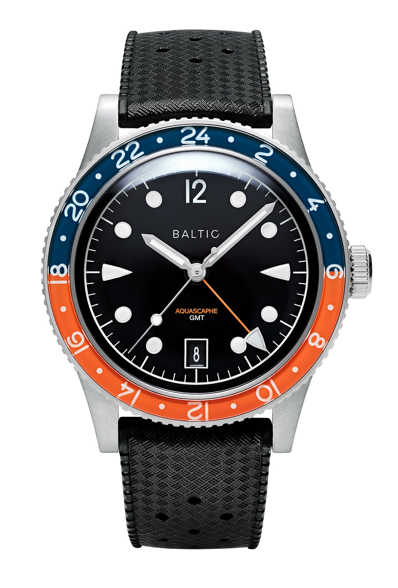 Aquascaphe GMT Orange | Baltic Watches