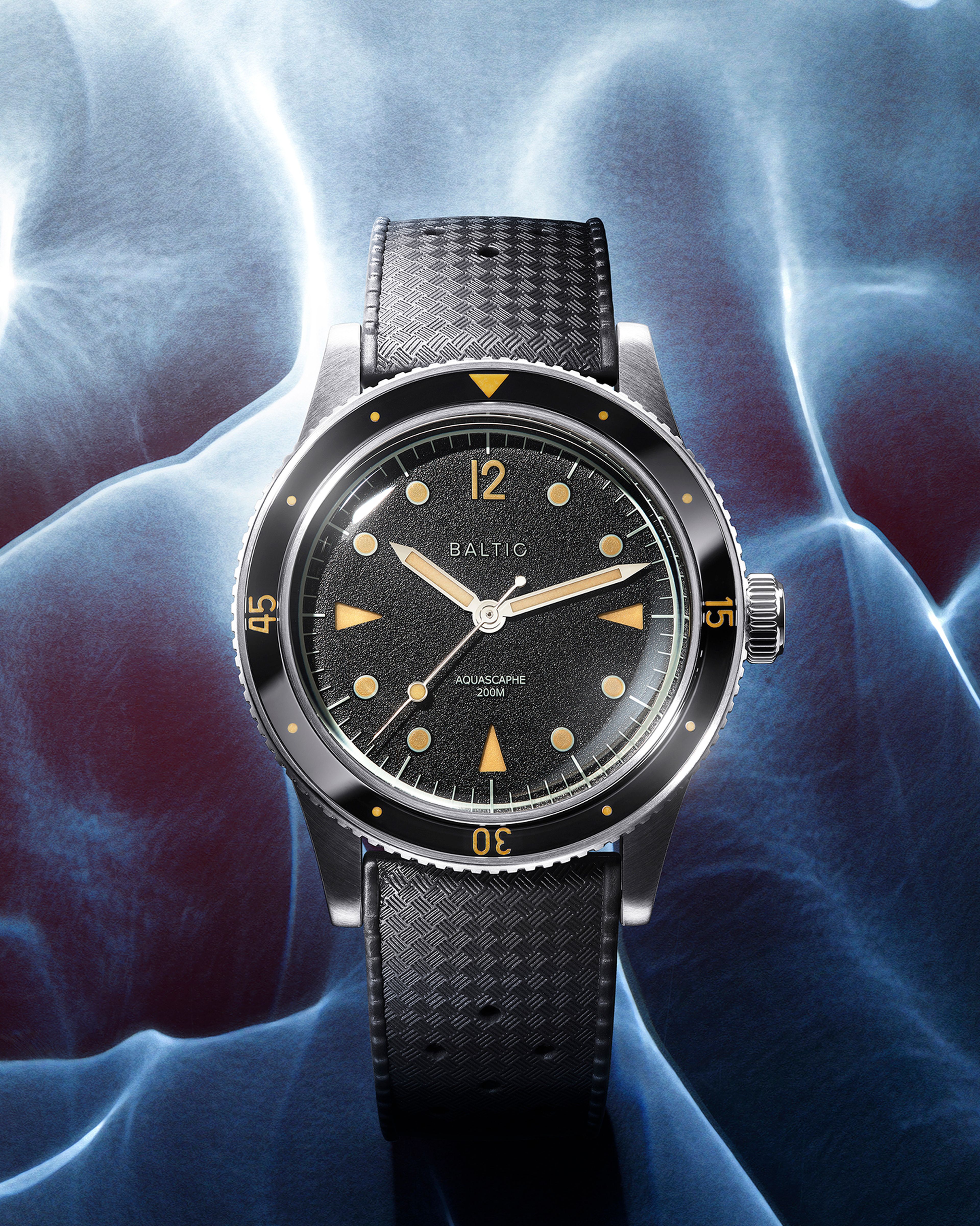 Aquascaphe Classic Black Cream - Baltic Watches