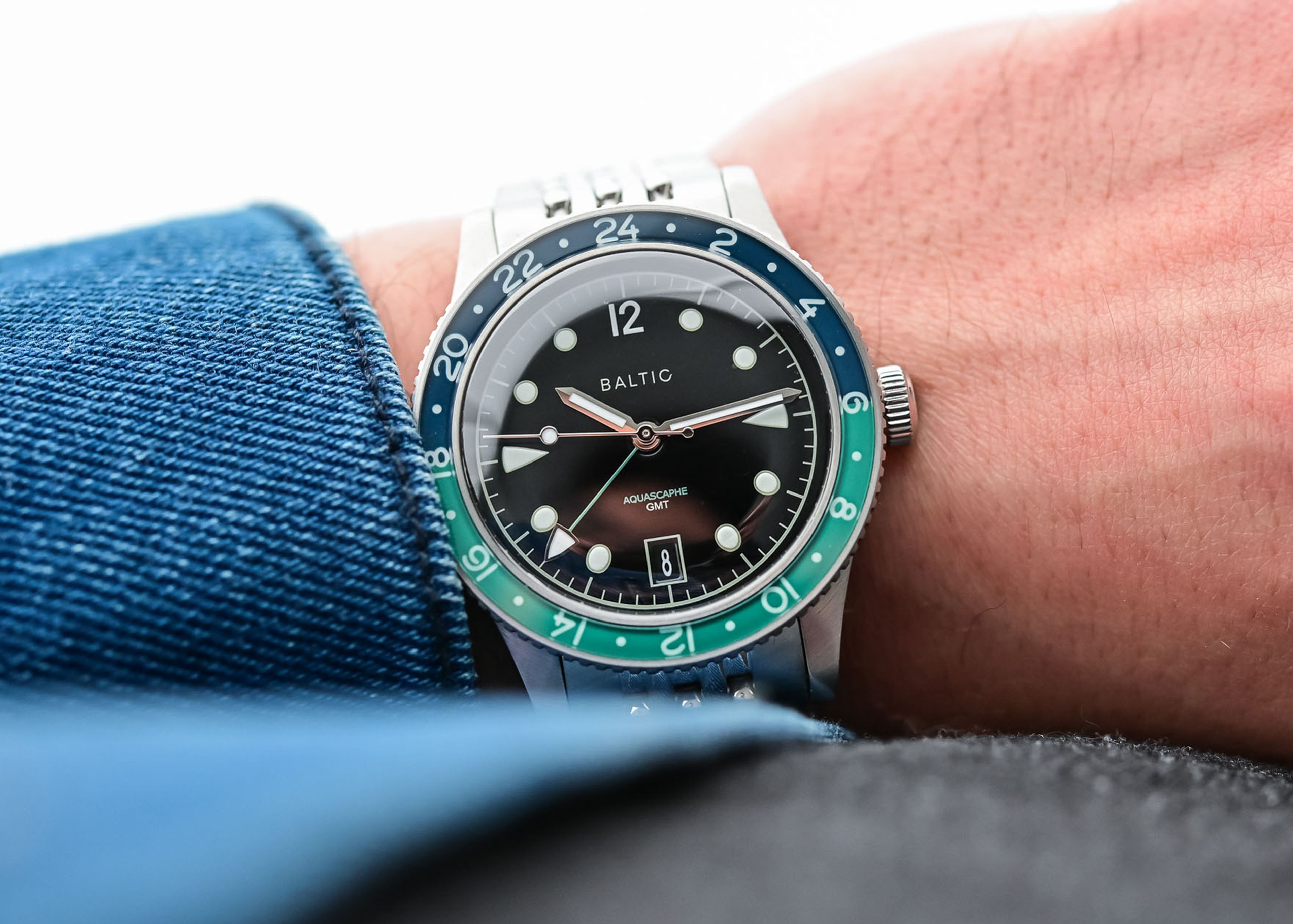 Aquascaphe GMT Green Baltic Watches