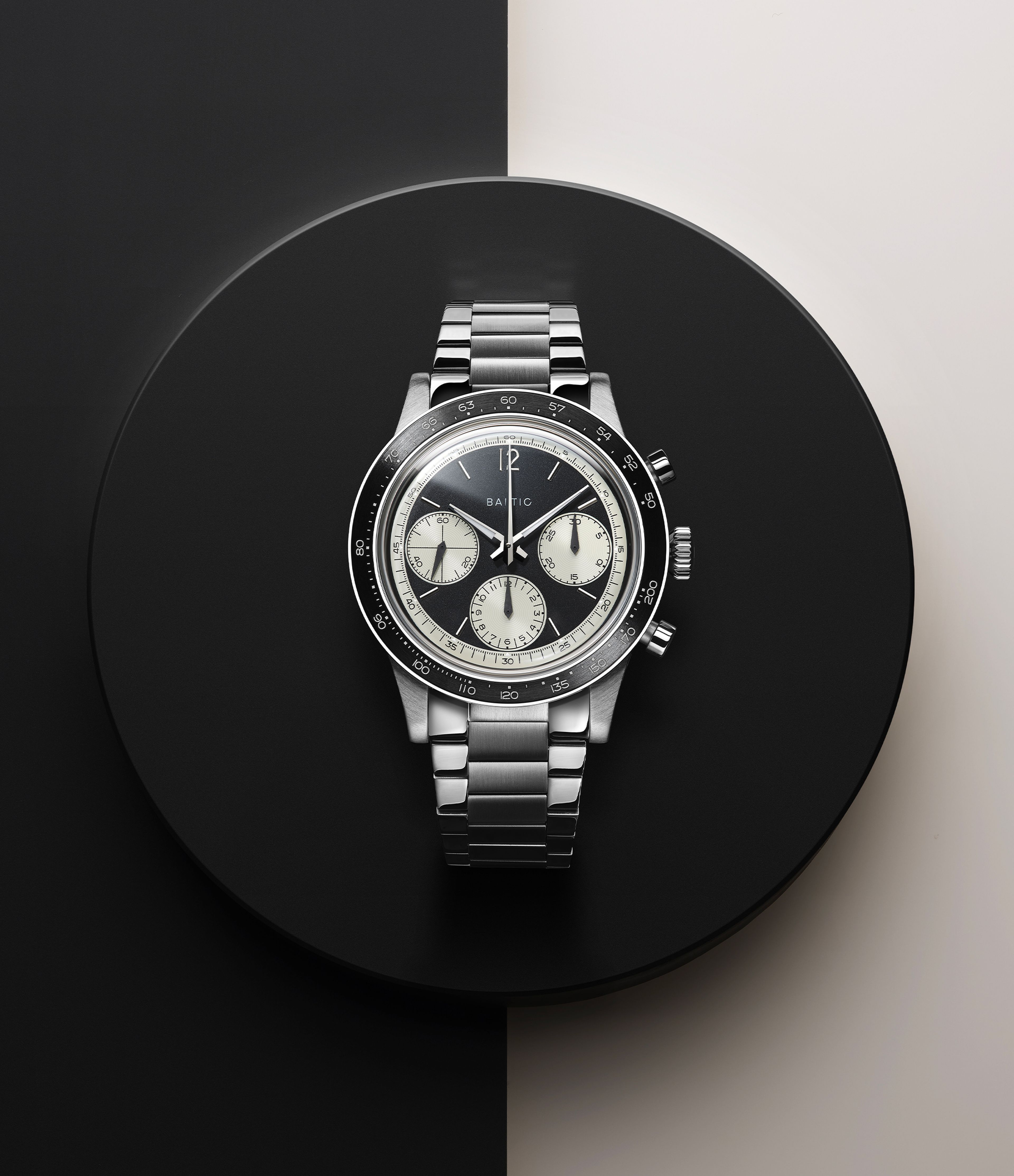 Tricompax Reverse Panda | Baltic Watches