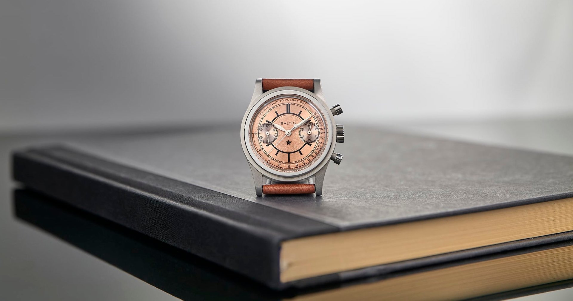Baltic Baltic x Revolution Pink Dial Project Chronograph