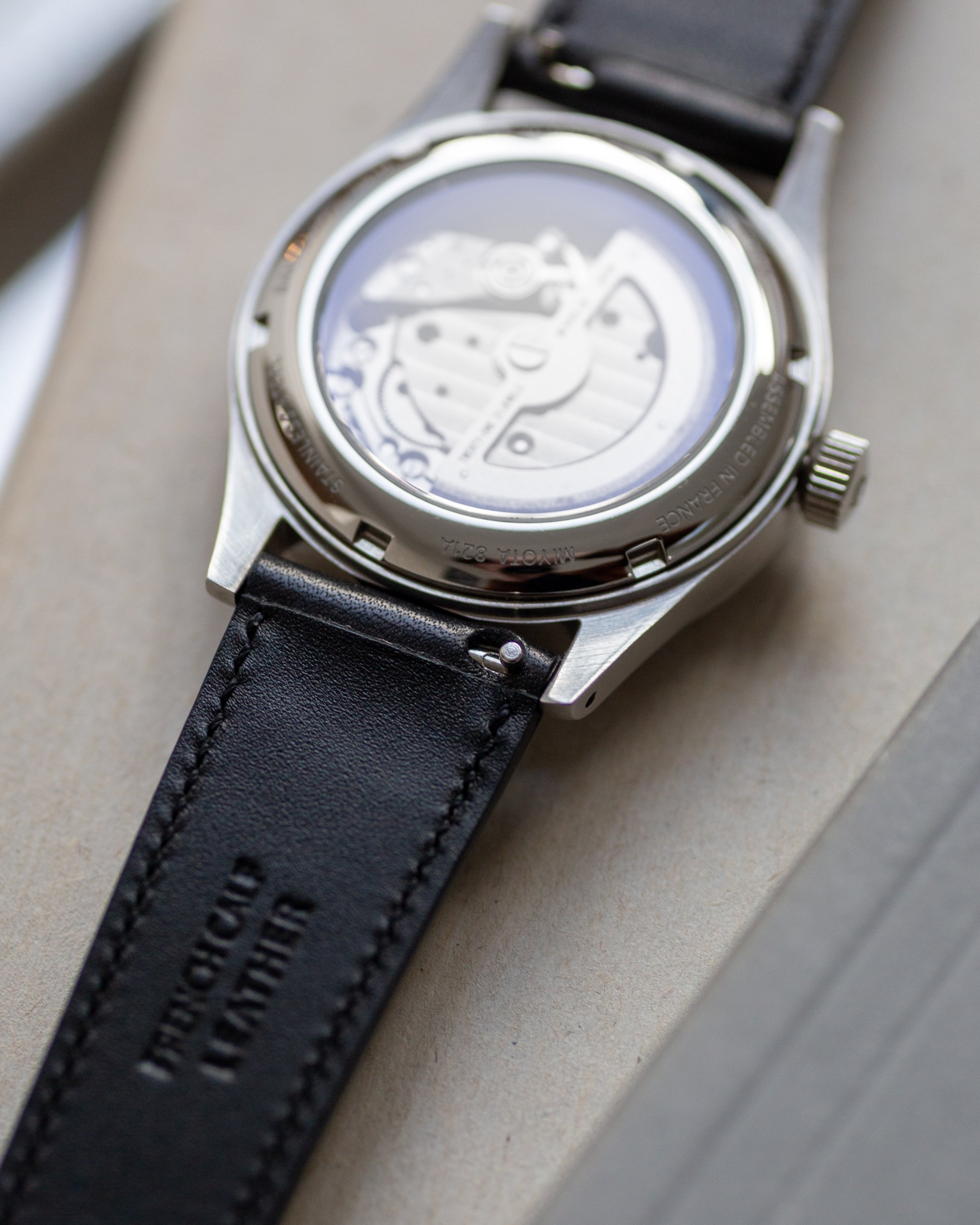 Stitched Black | Baltic Watches