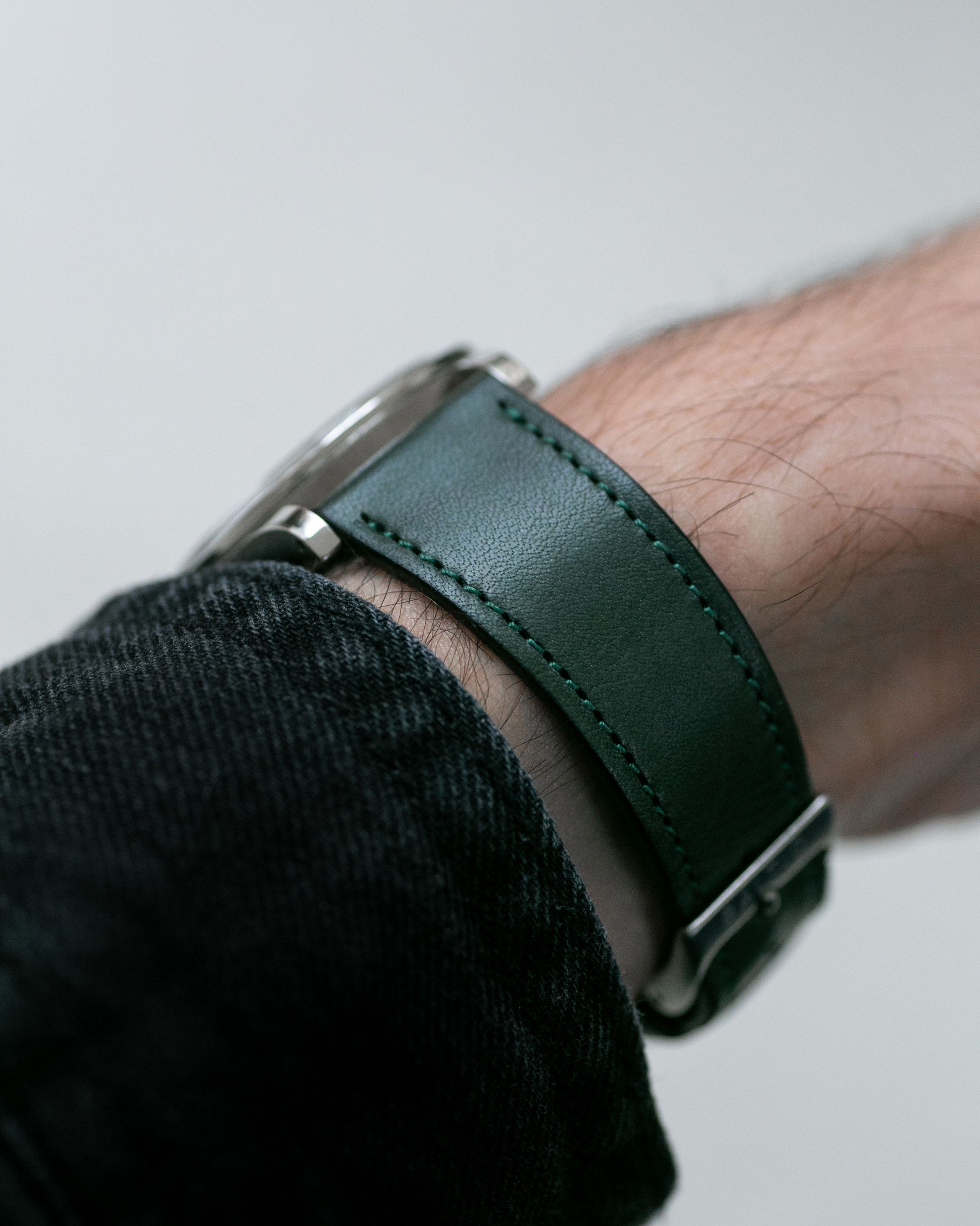 Stitched Green | Baltic Watches