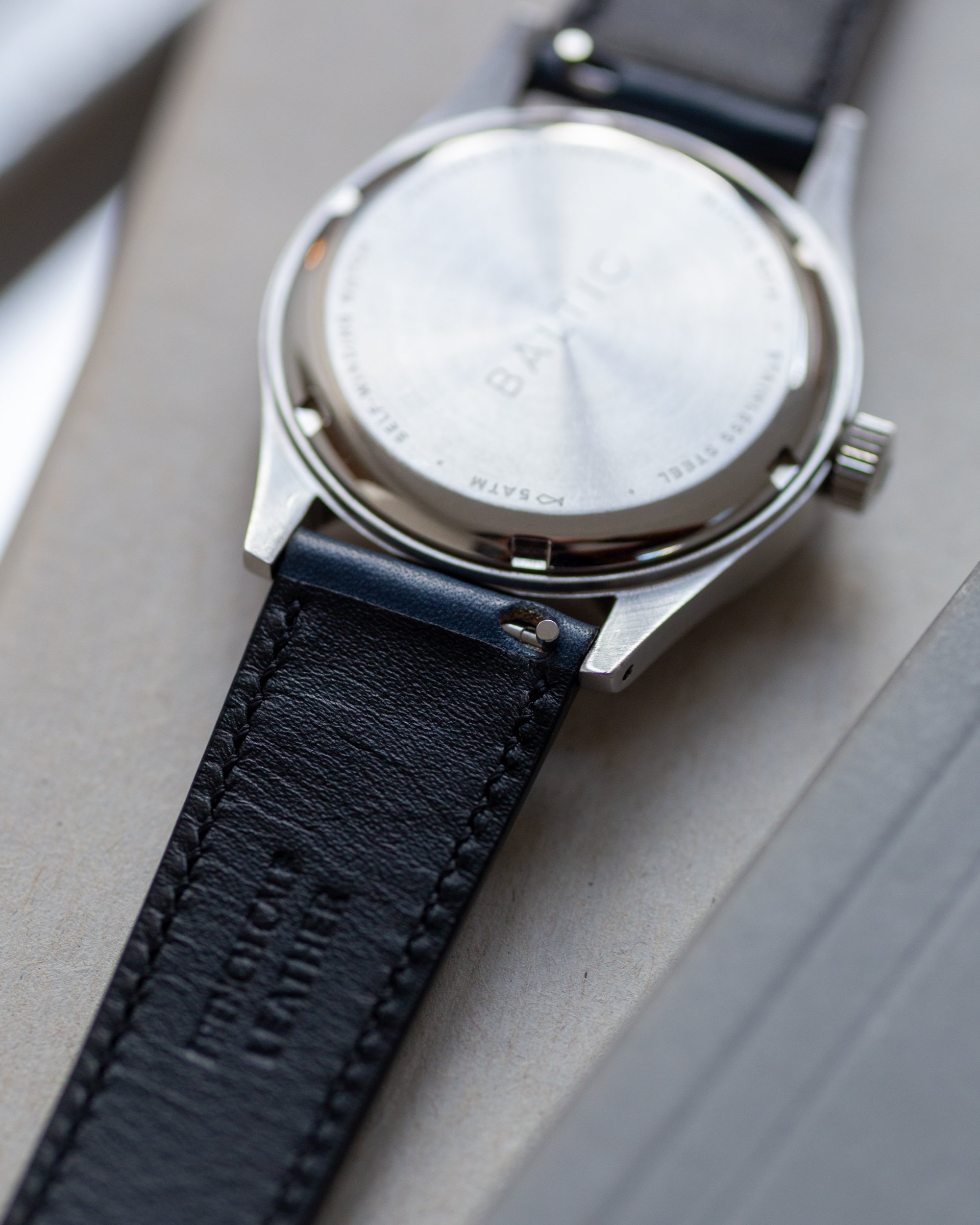 Stitched Light blue | Baltic Watches