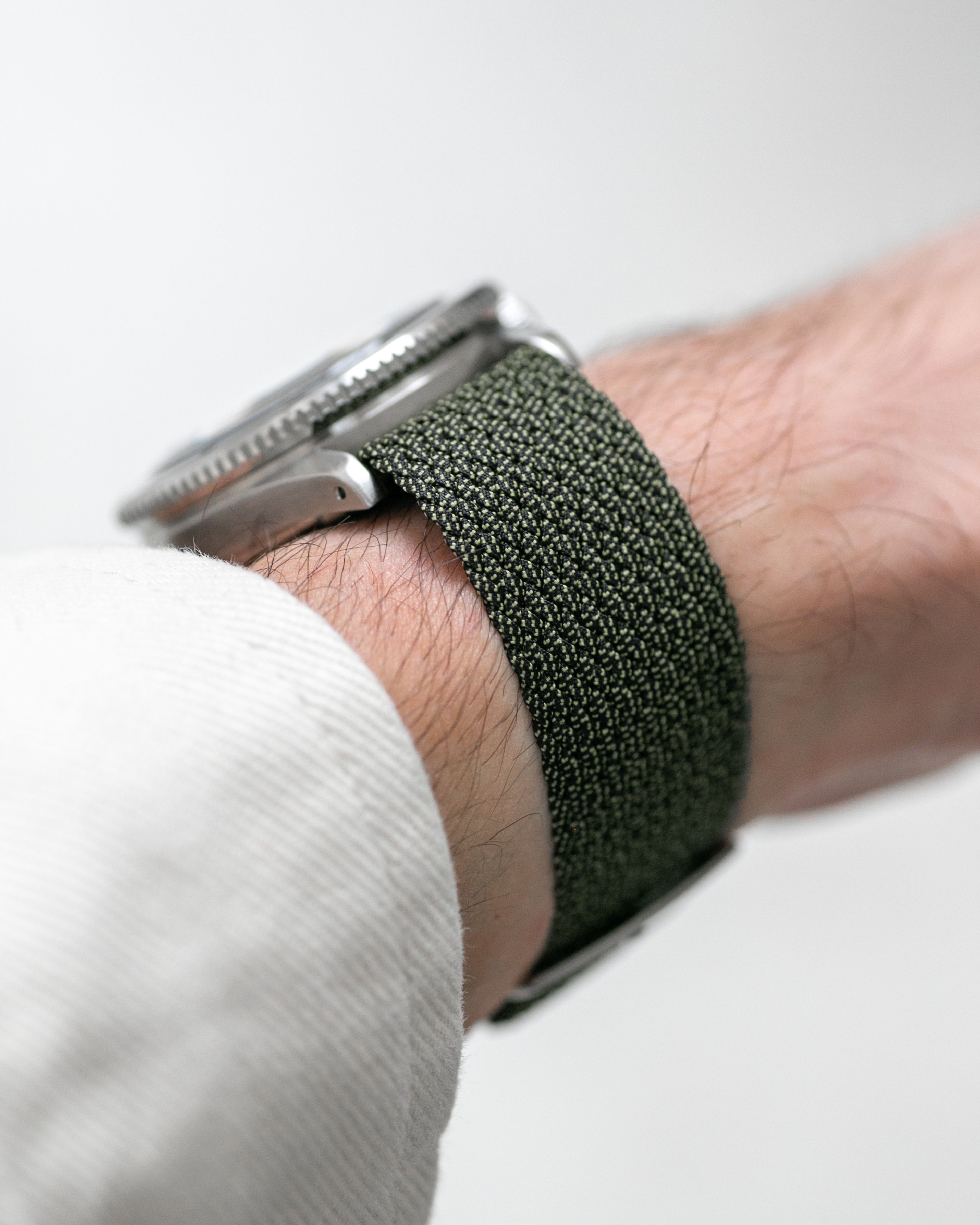 Perlon strap - Green