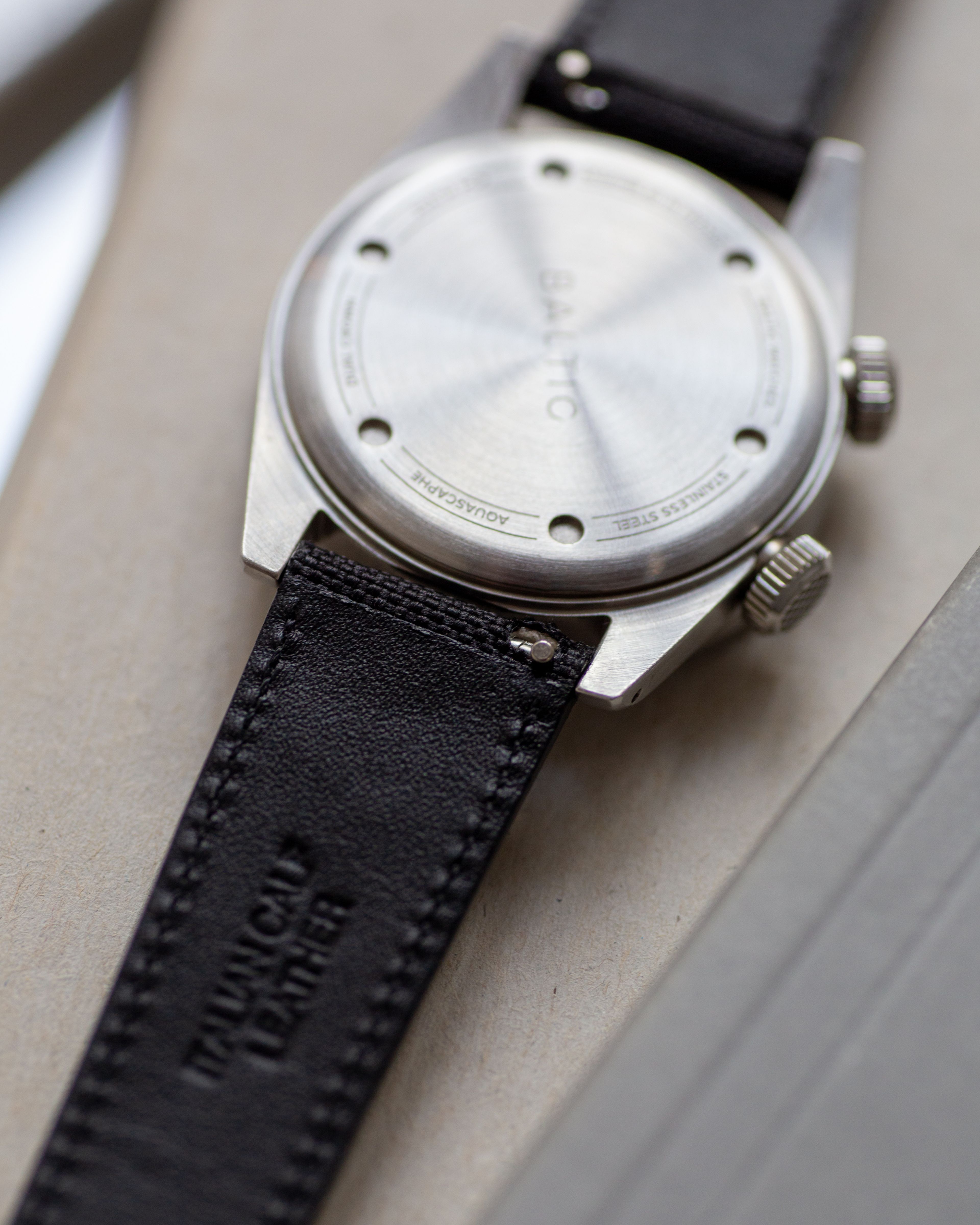 Seaqual® Strap Black Baltic Watches