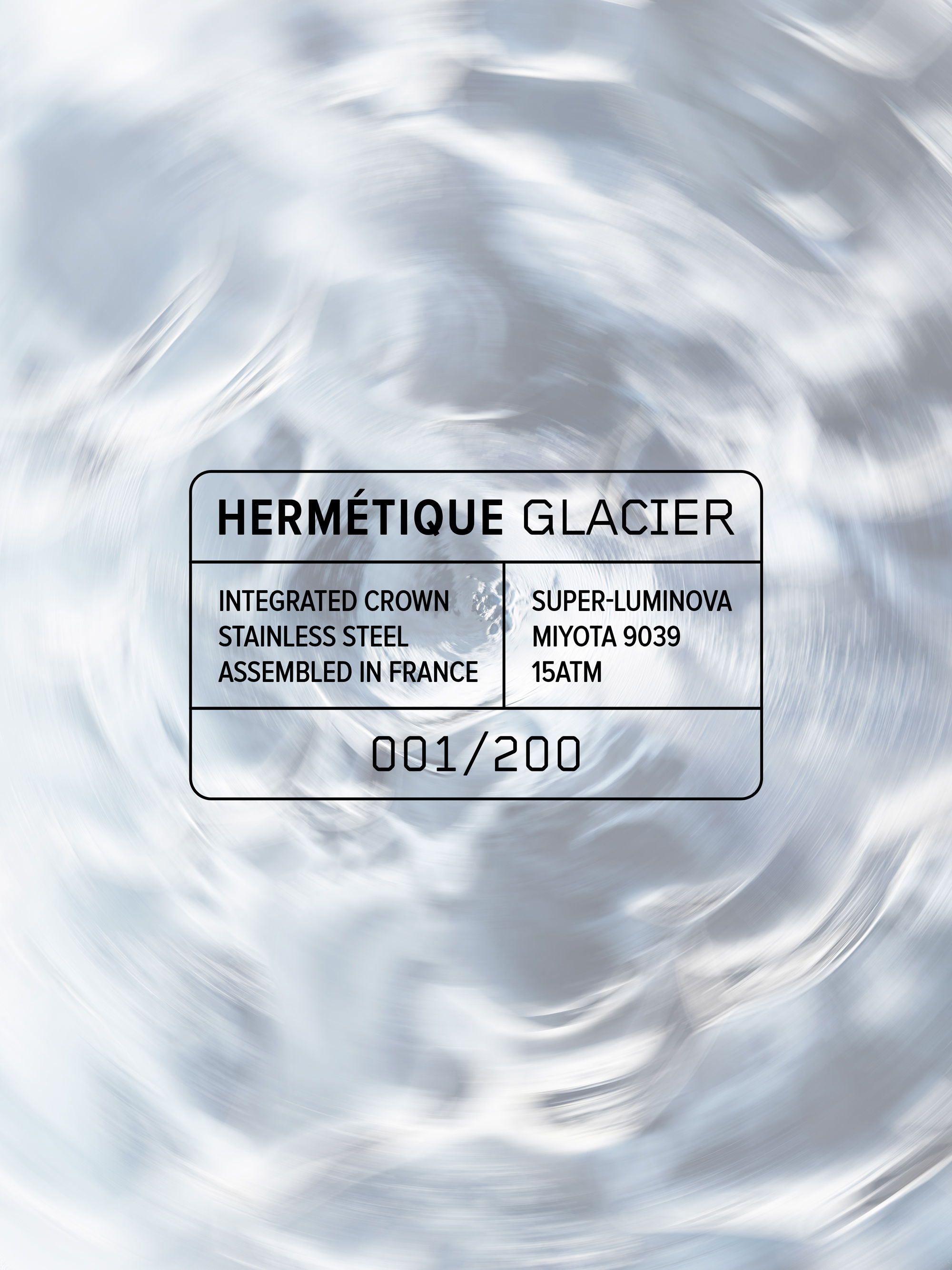 Hermétique Glacier White | Baltic Watches