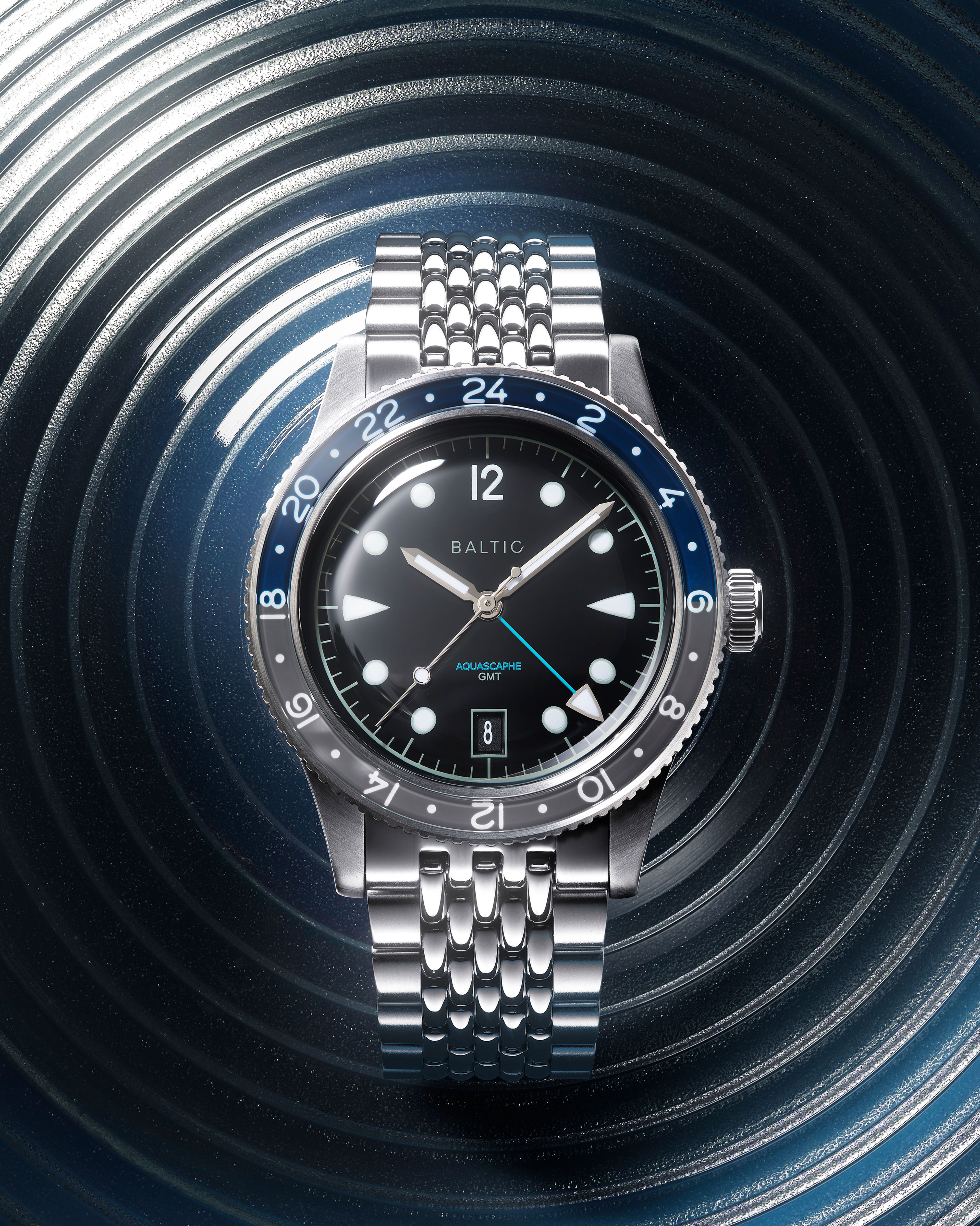 Aquascaphe GMT Grey | Baltic Watches