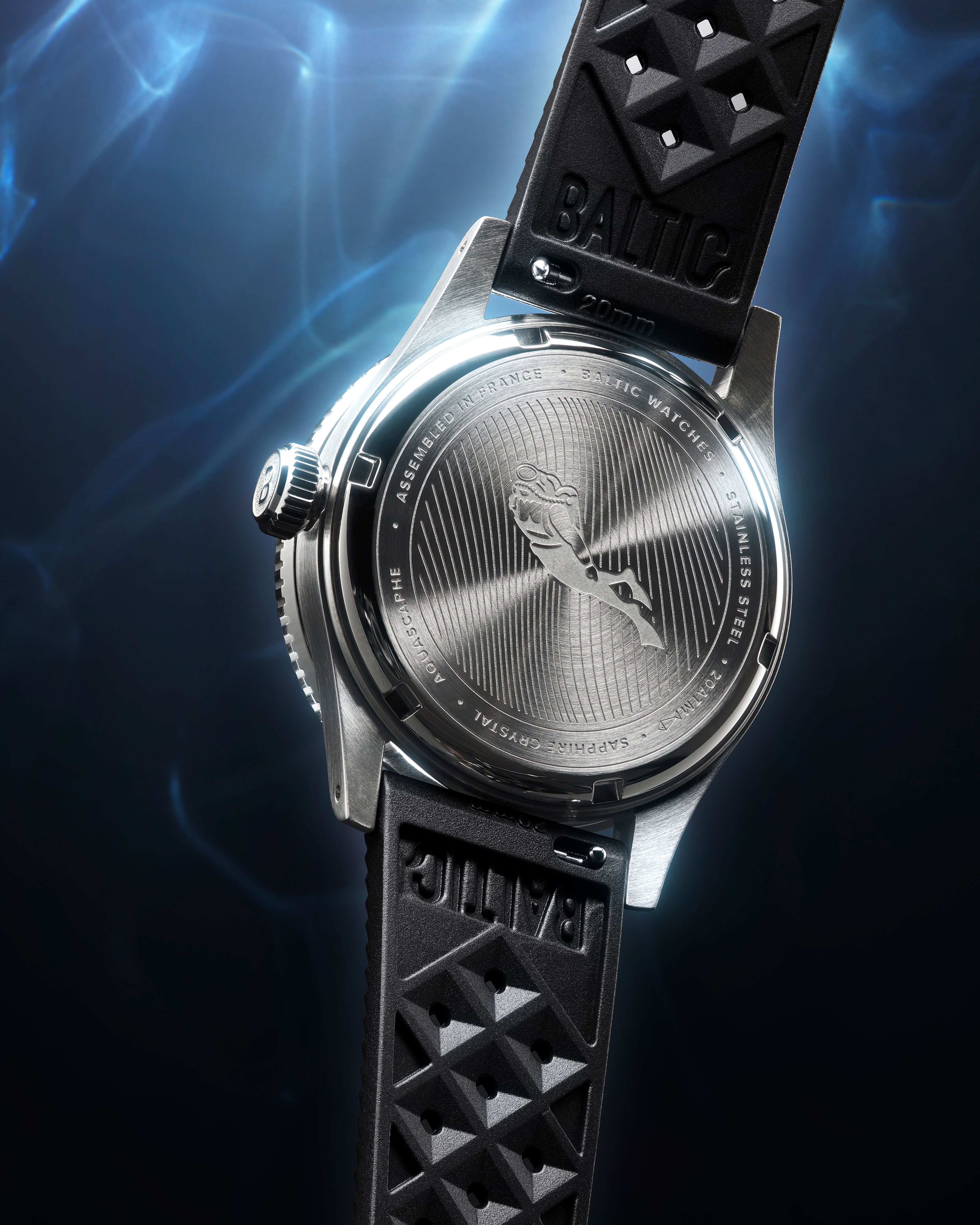 Aquascaphe Classic Black Cream | Baltic Watches