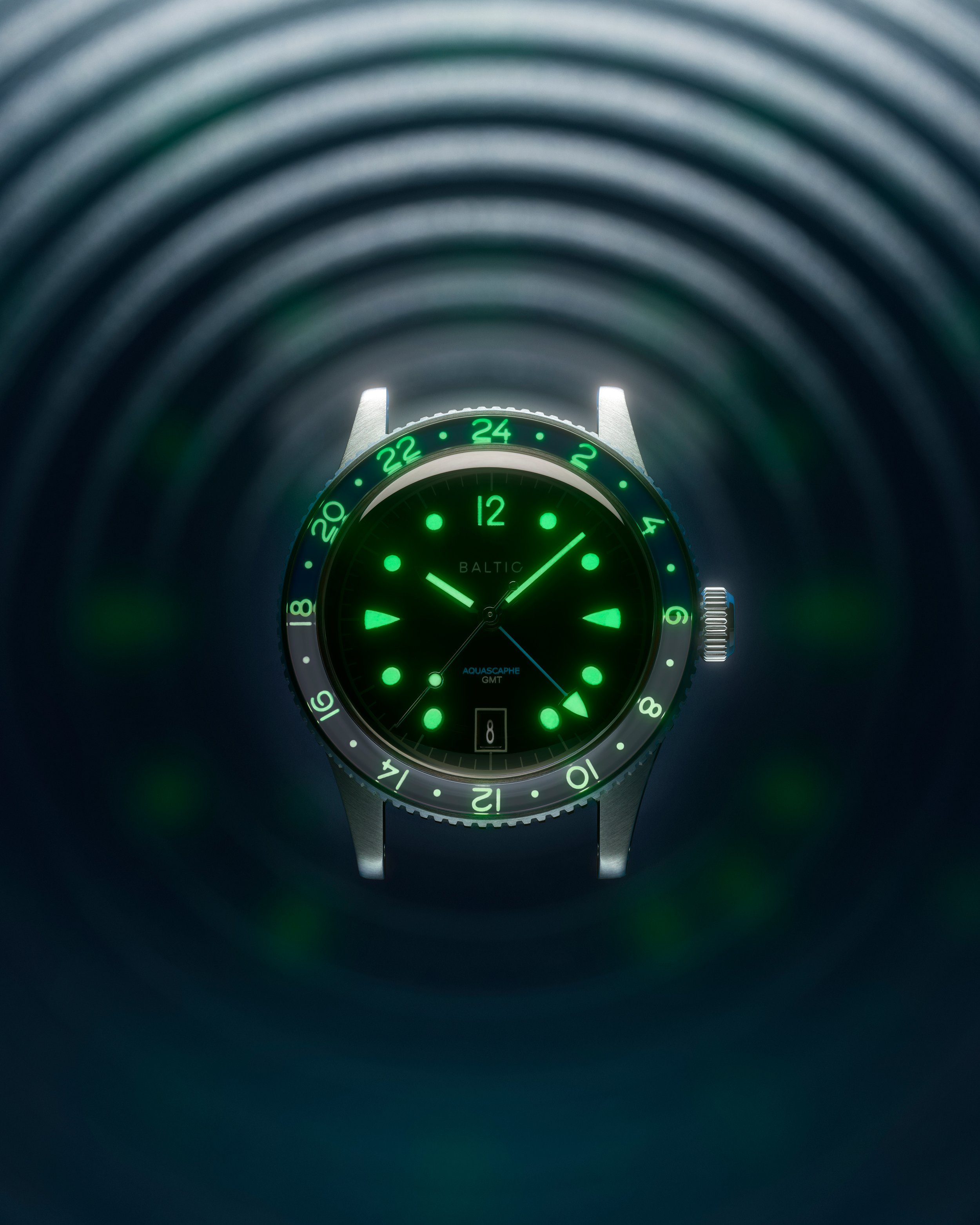 Aquascaphe GMT Grey | Baltic Watches