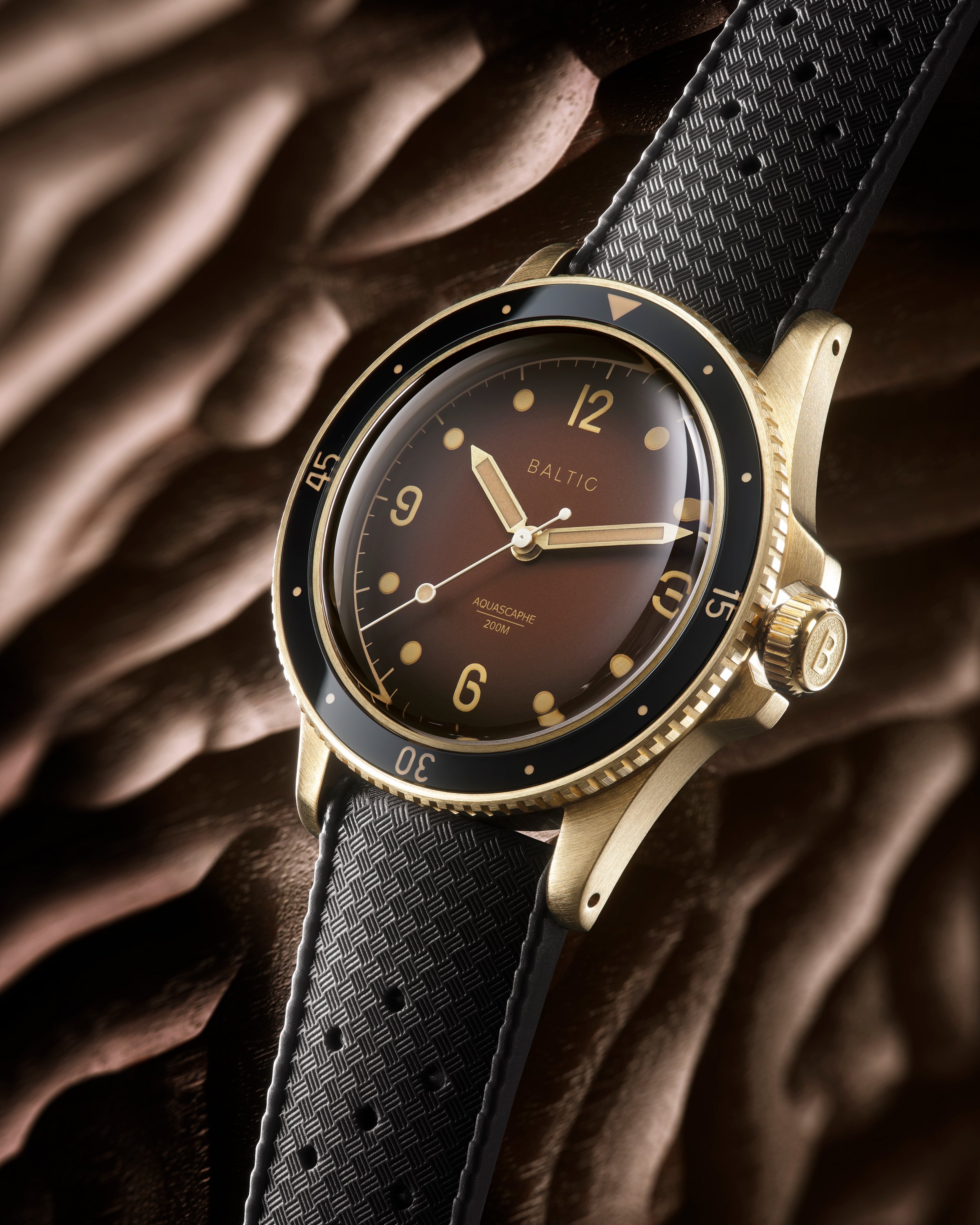 Aquascaphe Bronze Brown | Baltic Watches