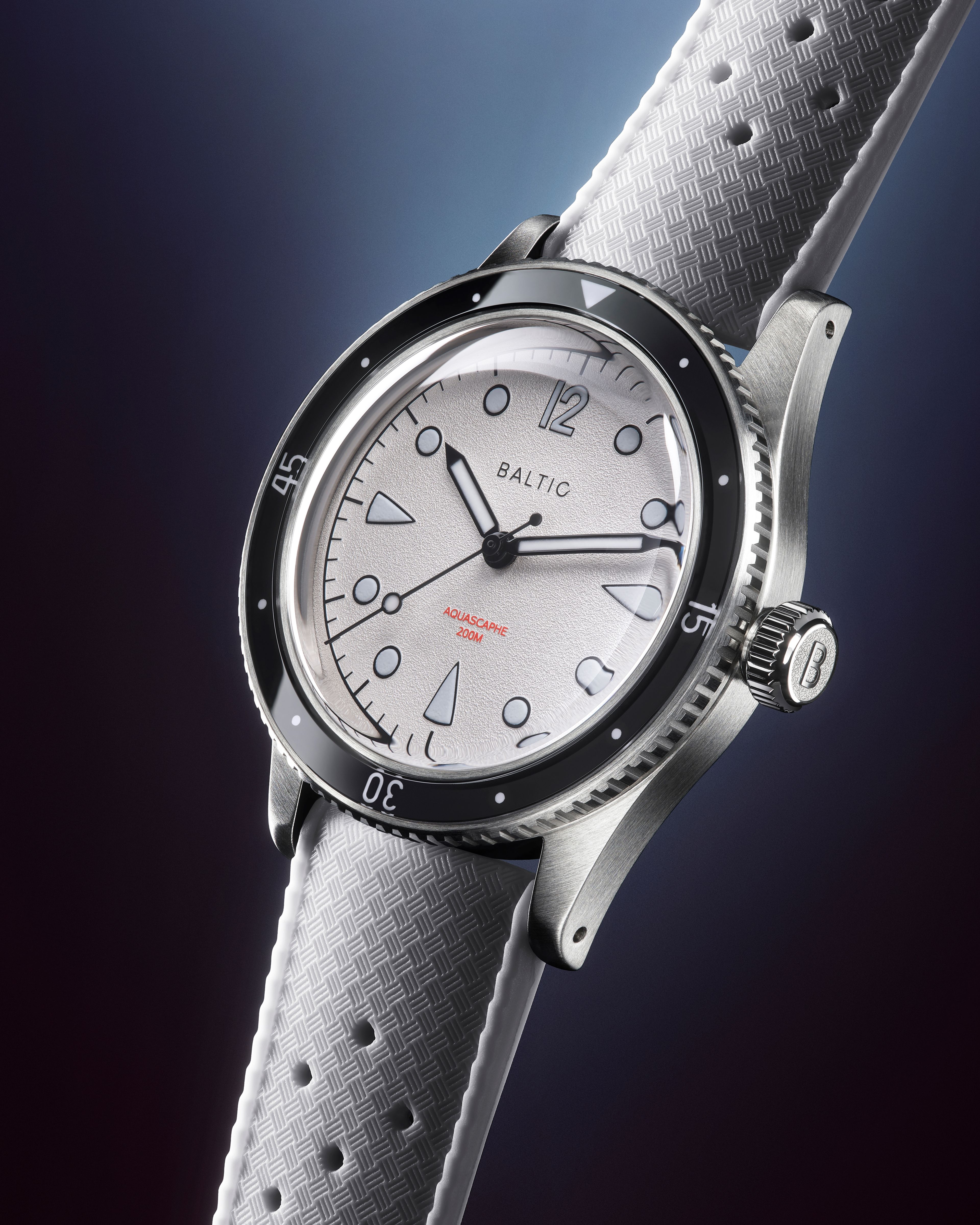 Aquascaphe Classic White - Baltic Watches