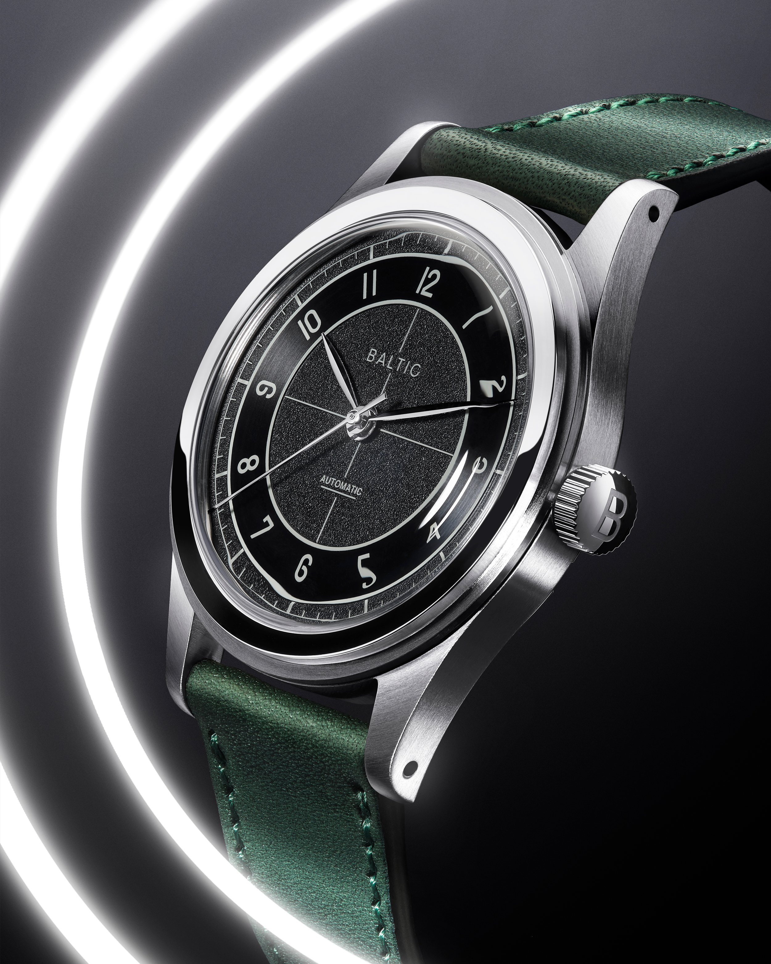 HMS 002 Black | Baltic Watches