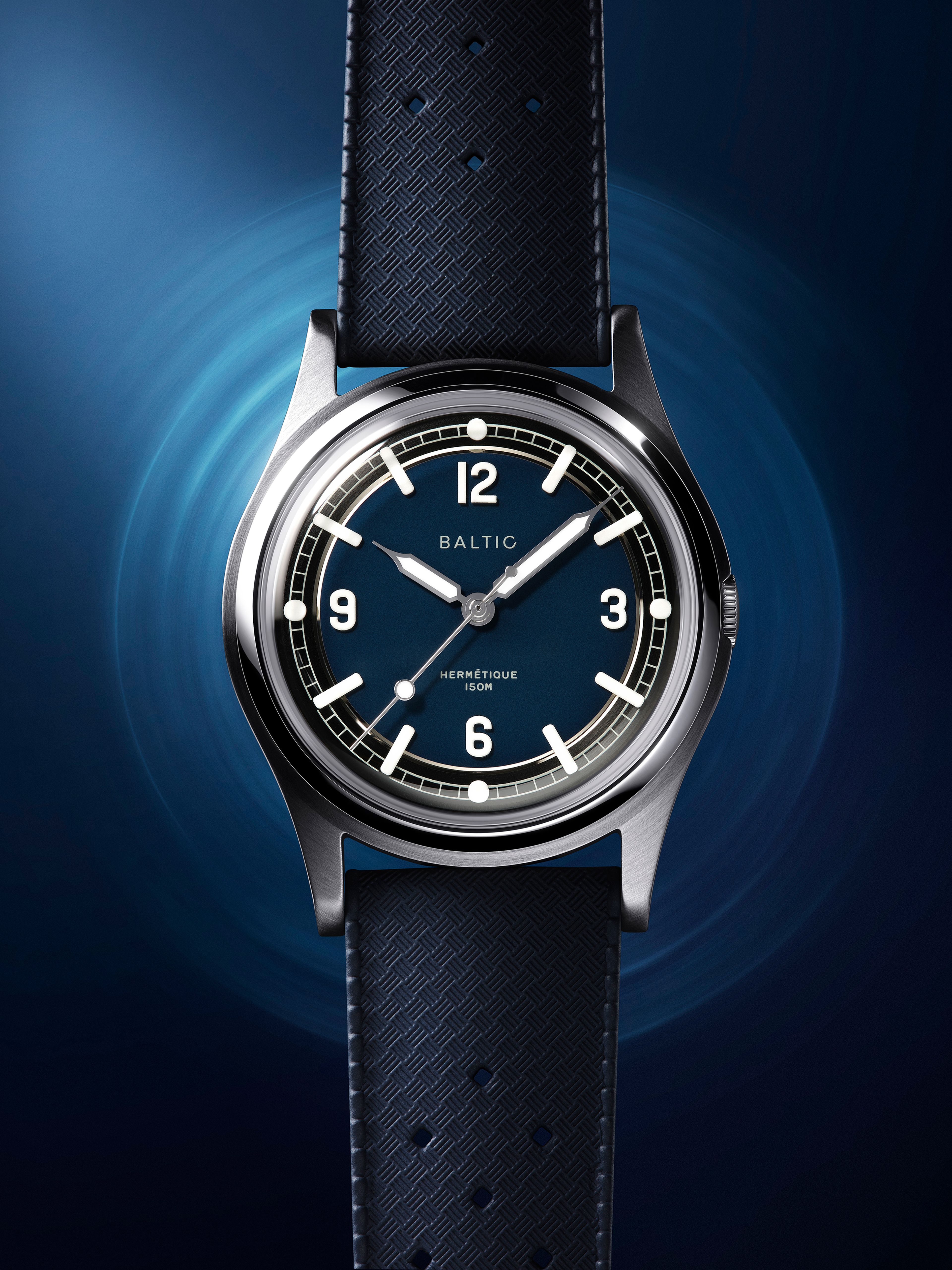 Hermétique Tourer Blue | Baltic Watches