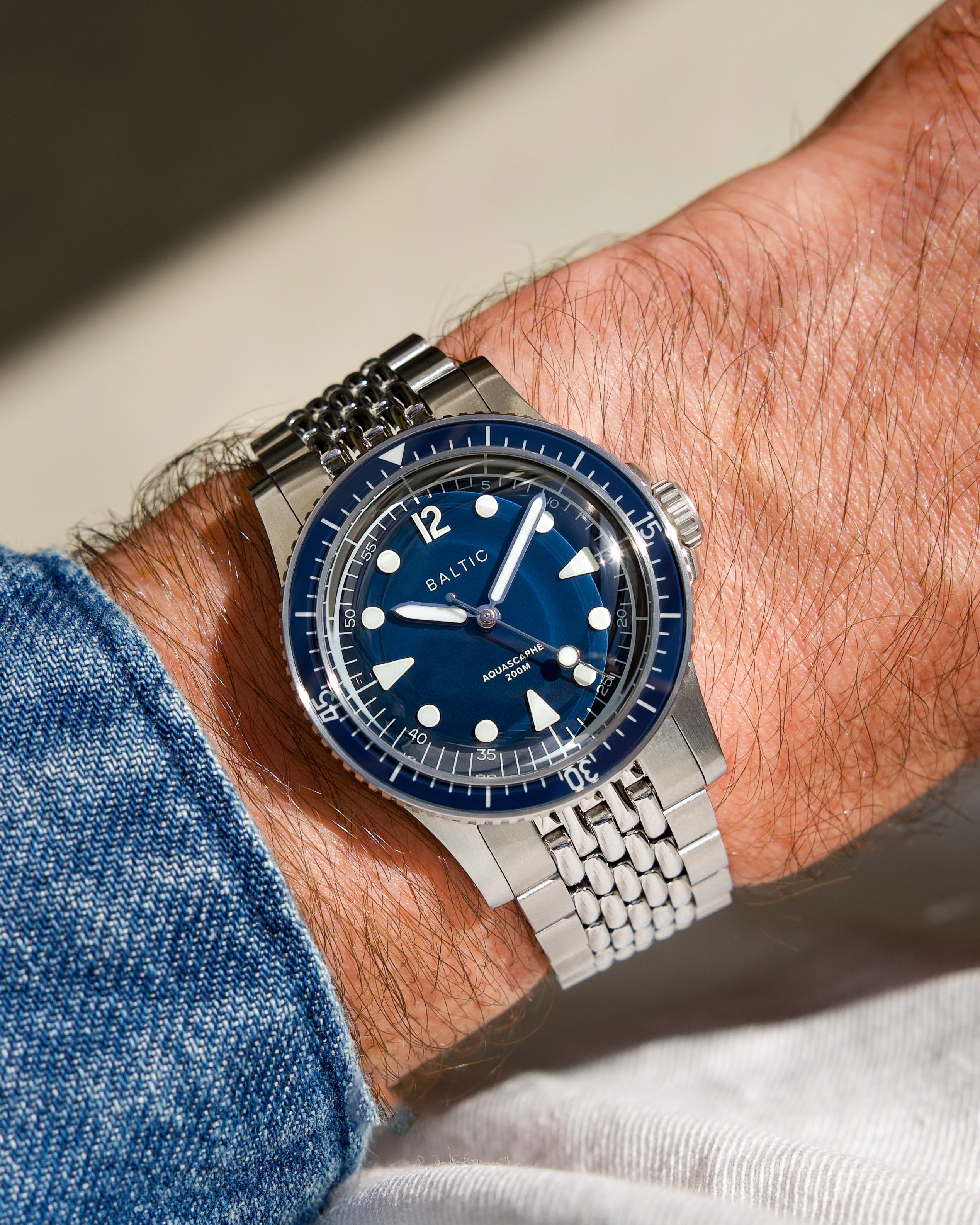 Aquascaphe MK2 Blue | Baltic Watches