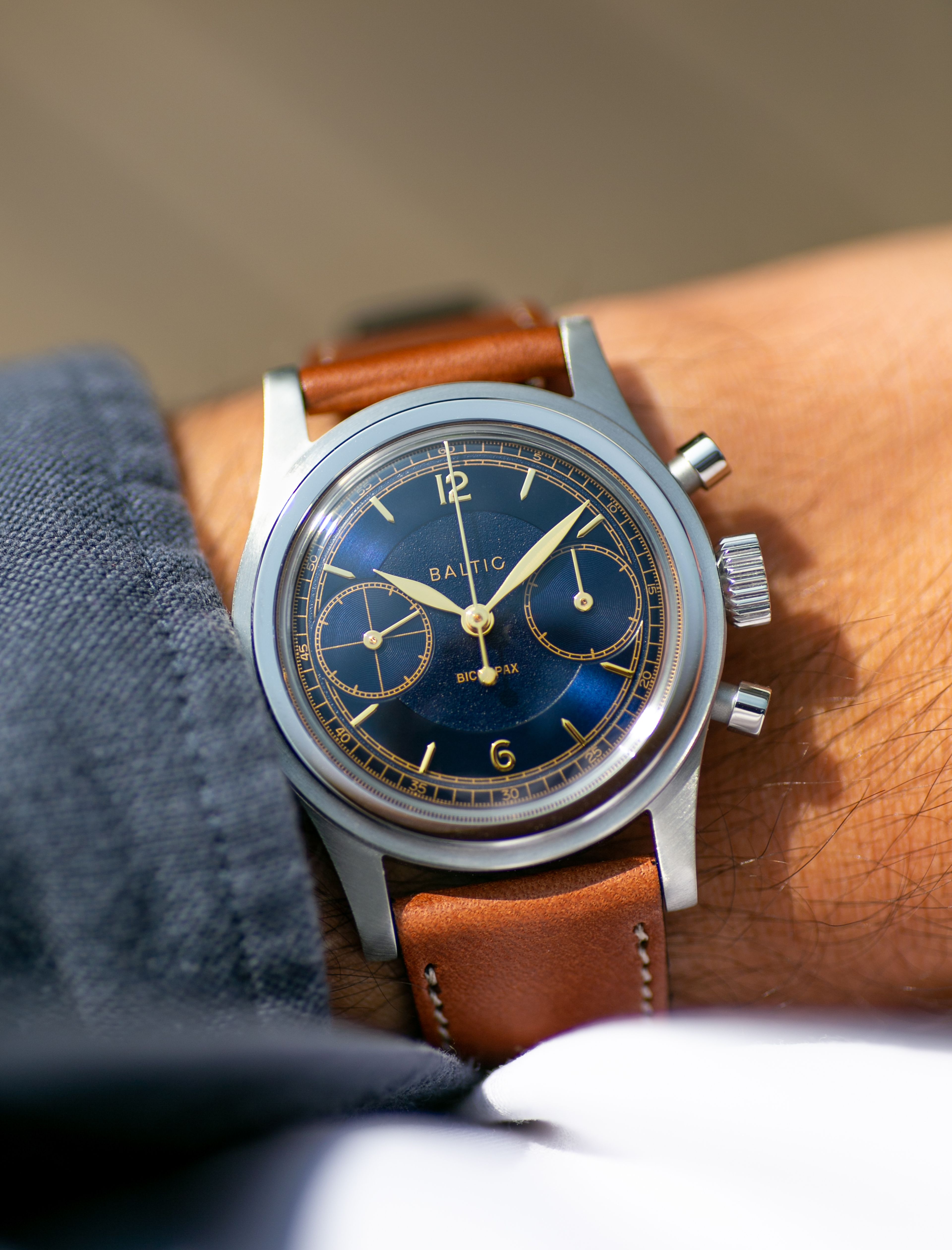 Baltic discount bicompax chronograph