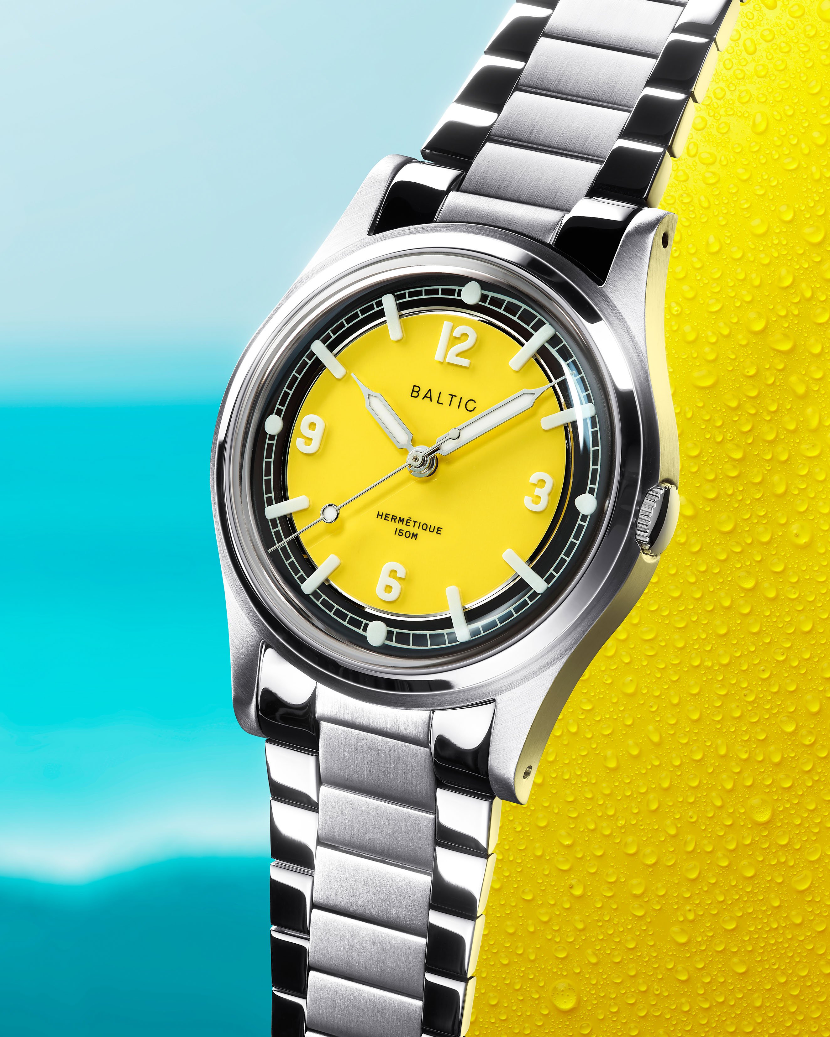 Hermetique Summer Yellow | Baltic Watches