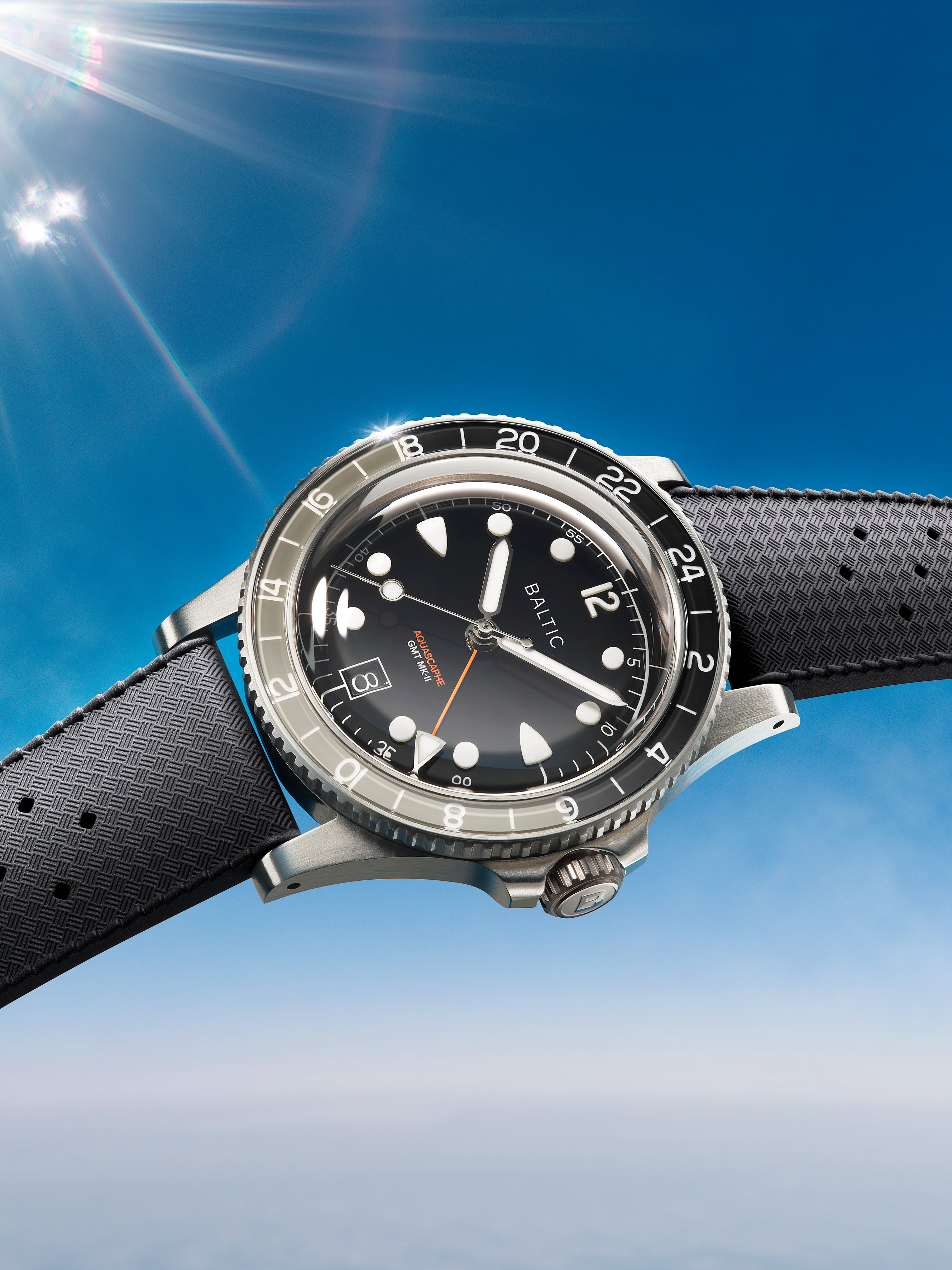 Aquascaphe GMT MK-II Grey | Baltic Watches