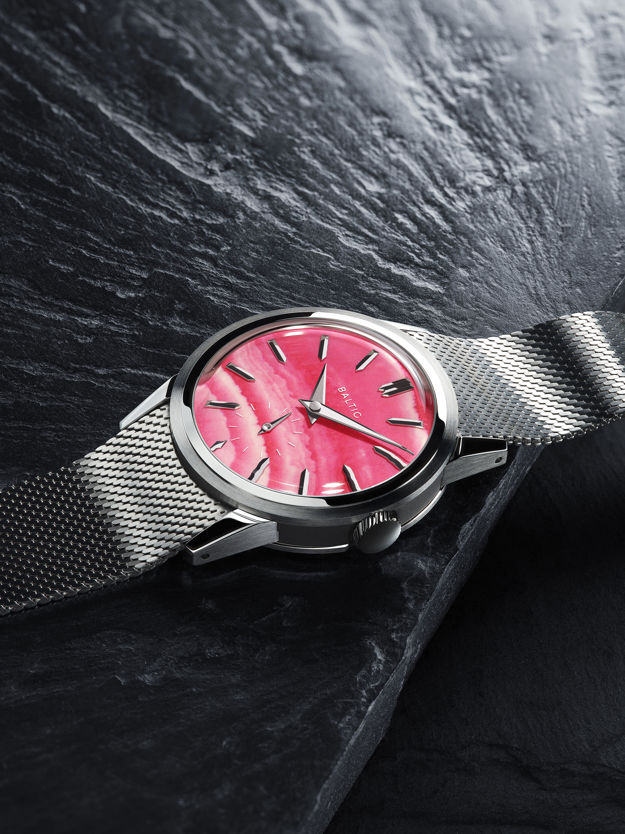Prismic Stone Pink Albite | Baltic Watches