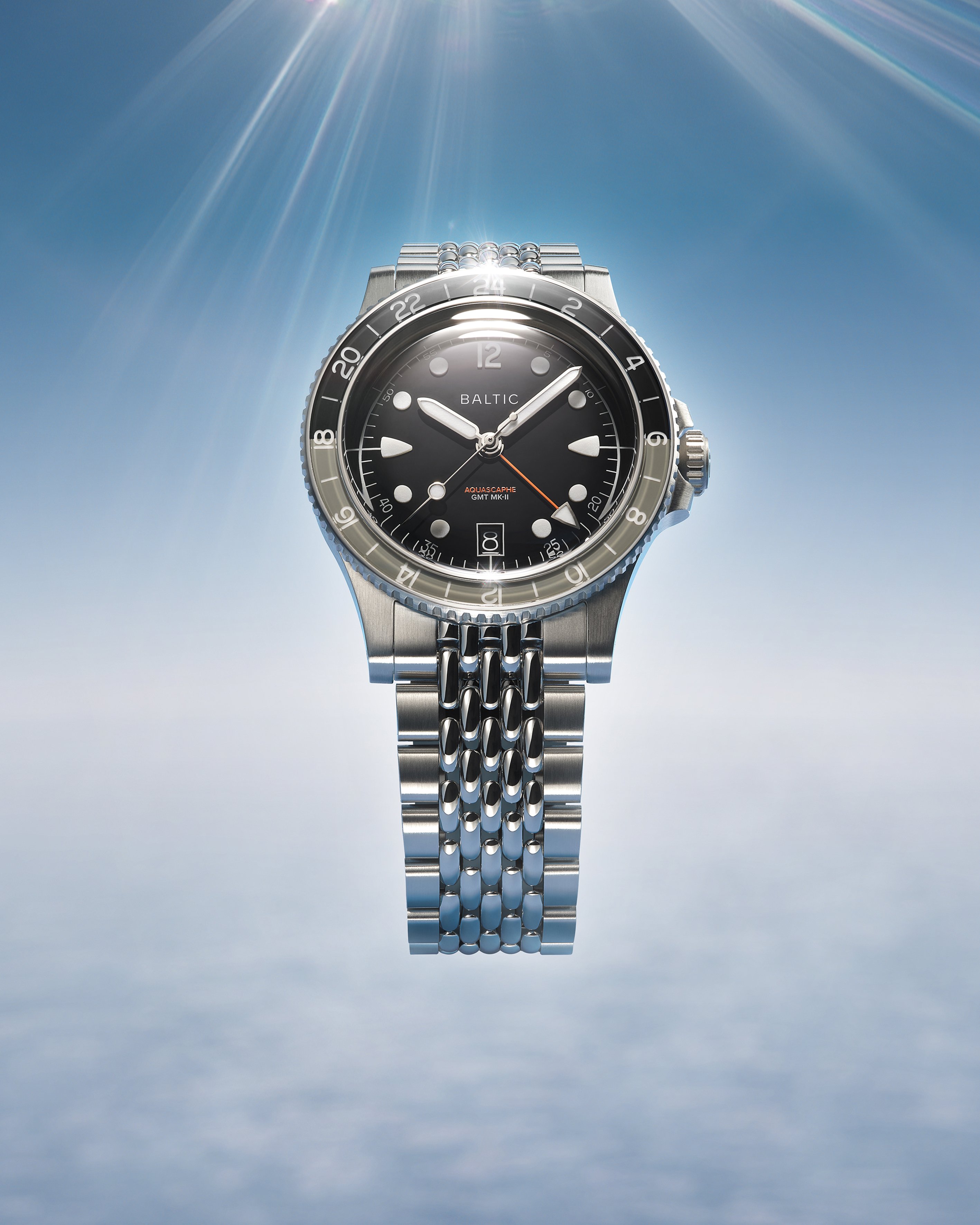 Aquascaphe GMT MK-II Grey | Baltic Watches
