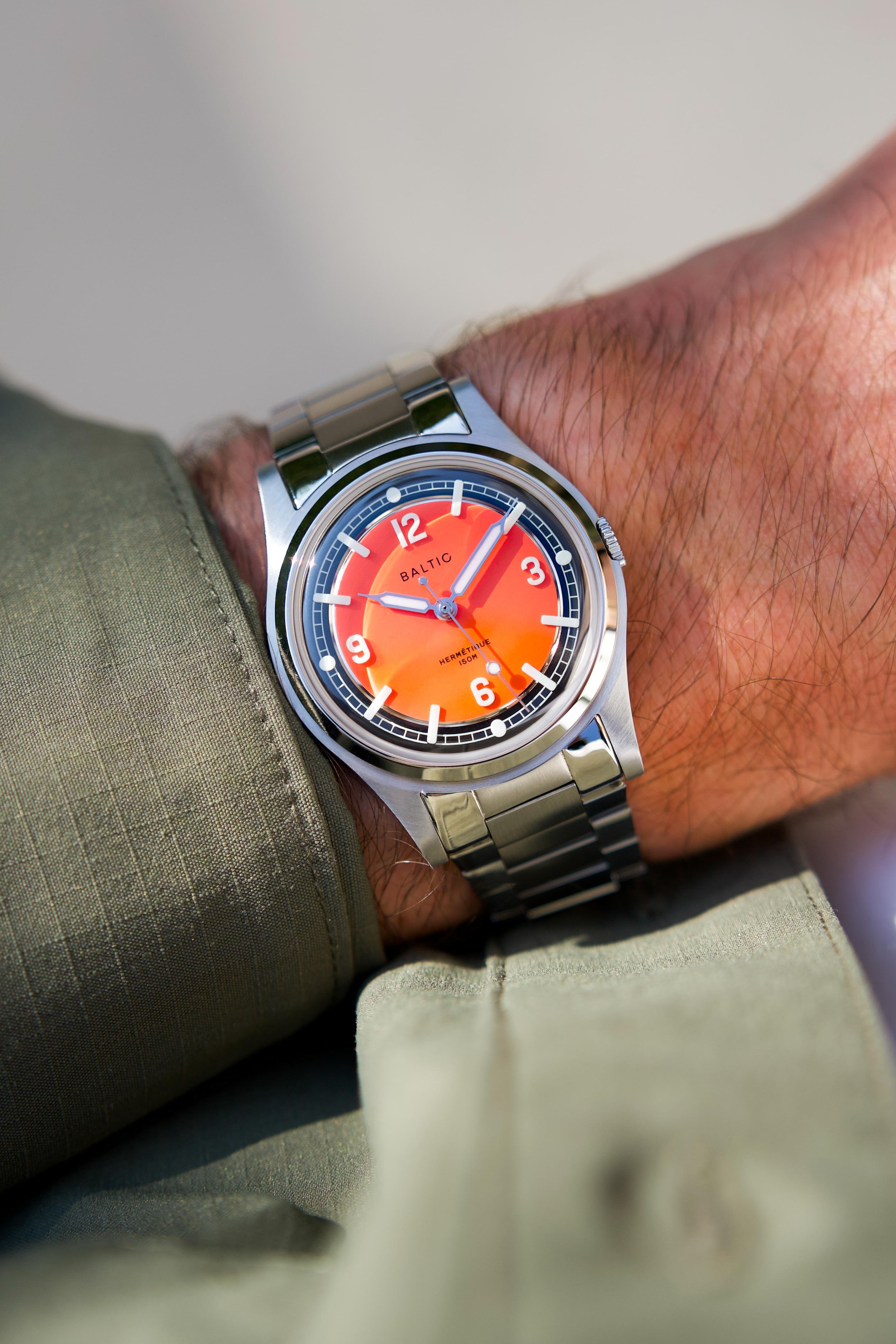 Hermétique Summer Orange - Baltic Watches