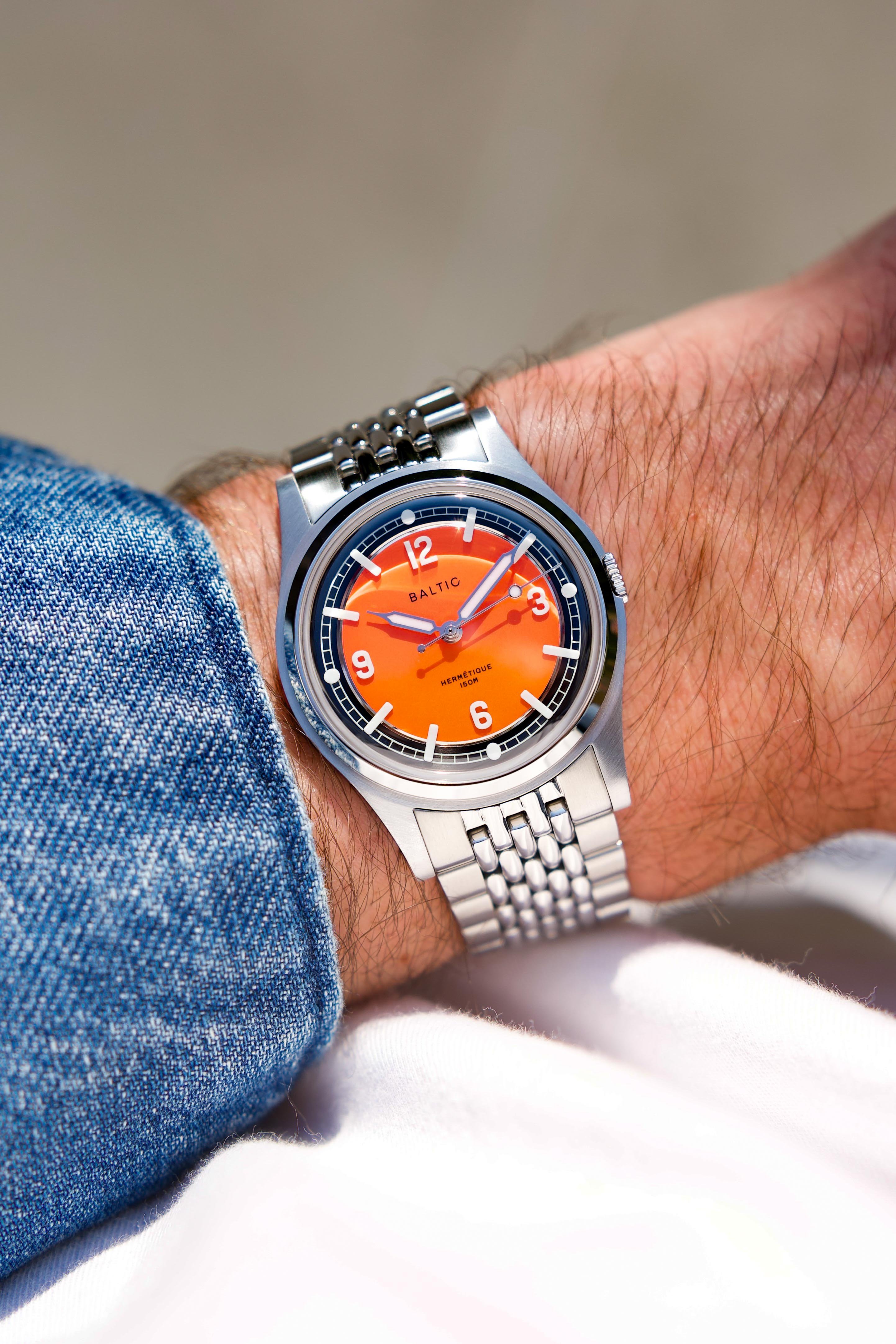 Hermétique Summer Orange - Baltic Watches