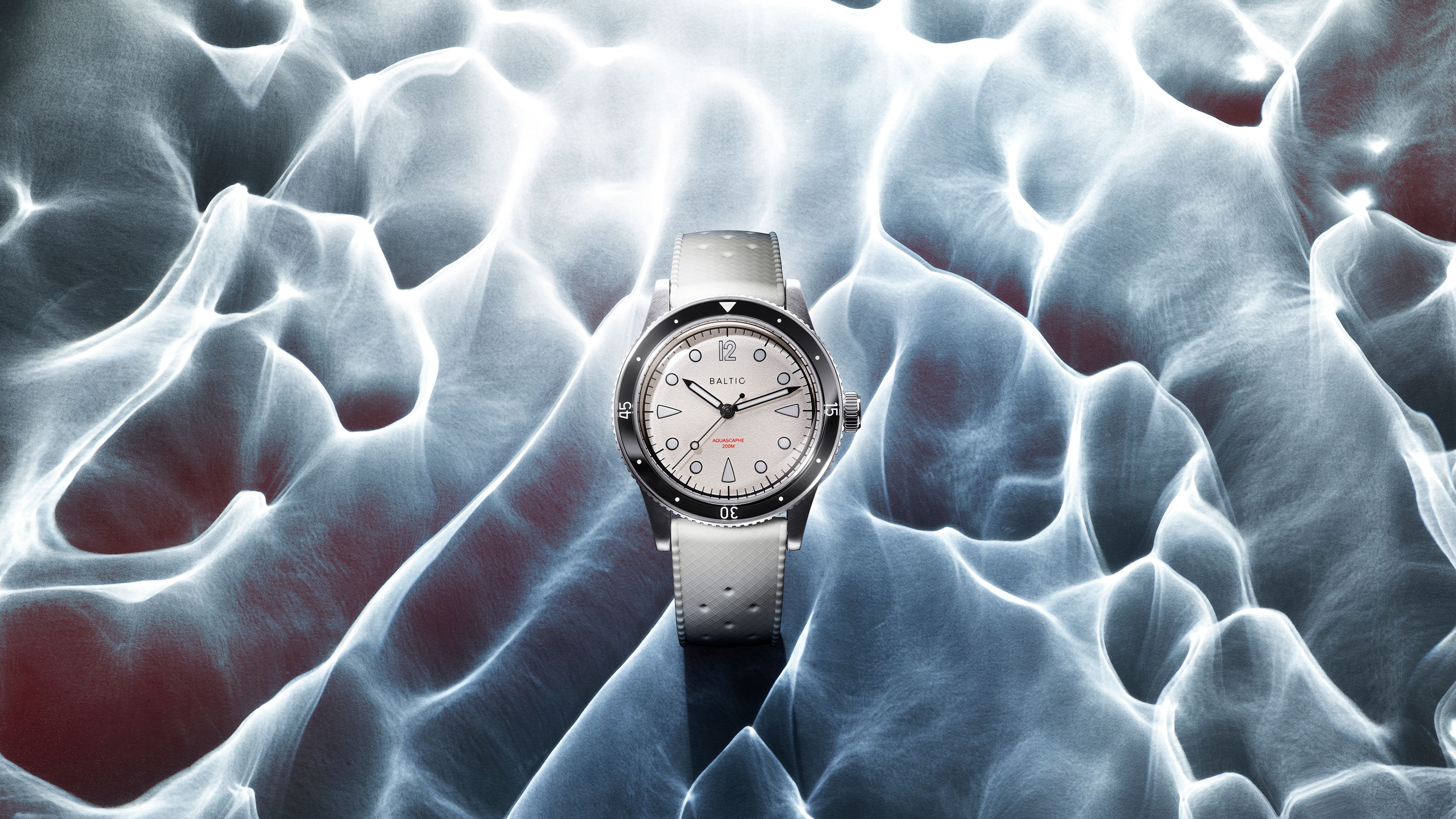 Aquascaphe Classic White - Baltic Watches