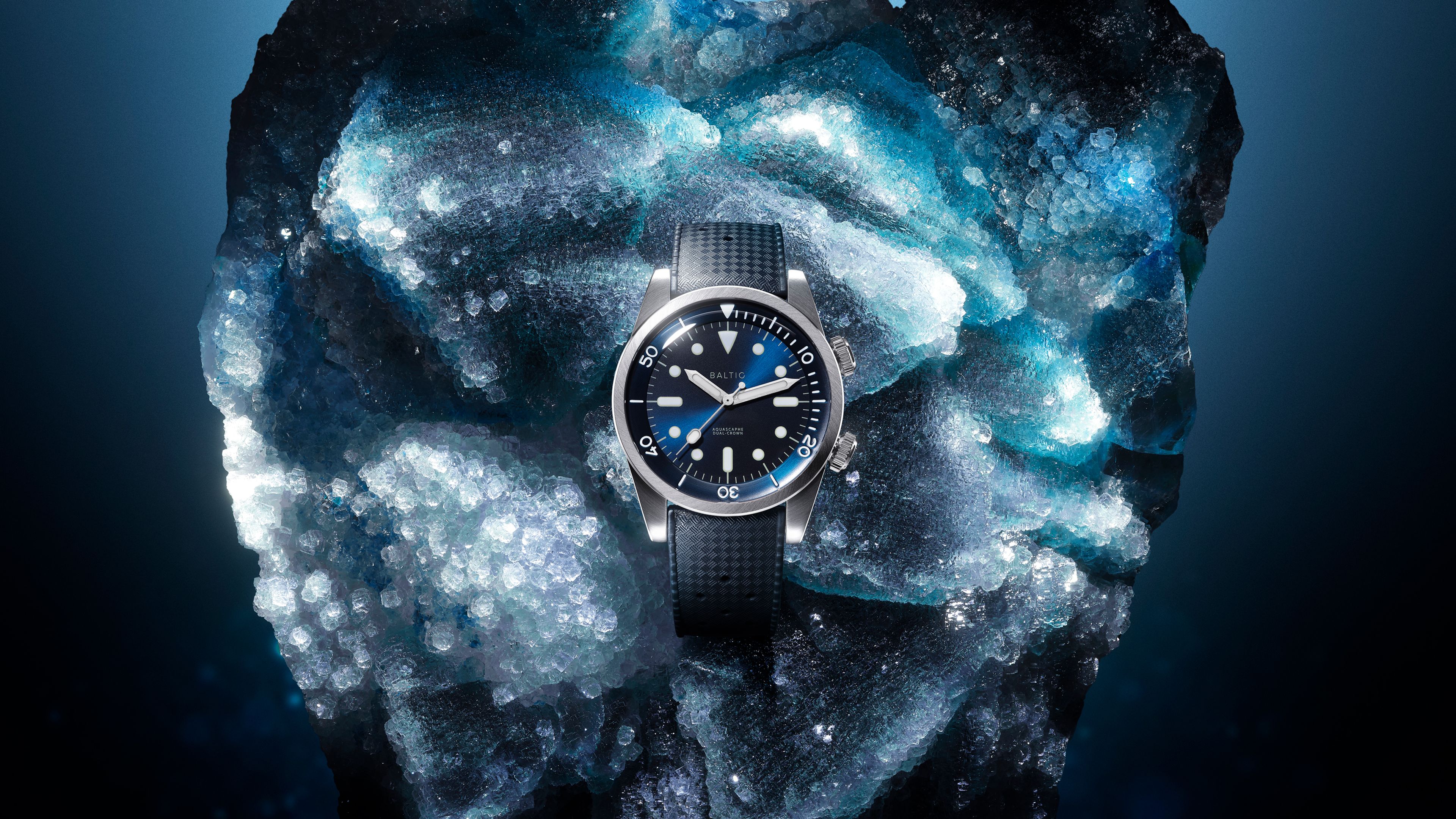 Aquascaphe Dual-Crown collection - Baltic Watches