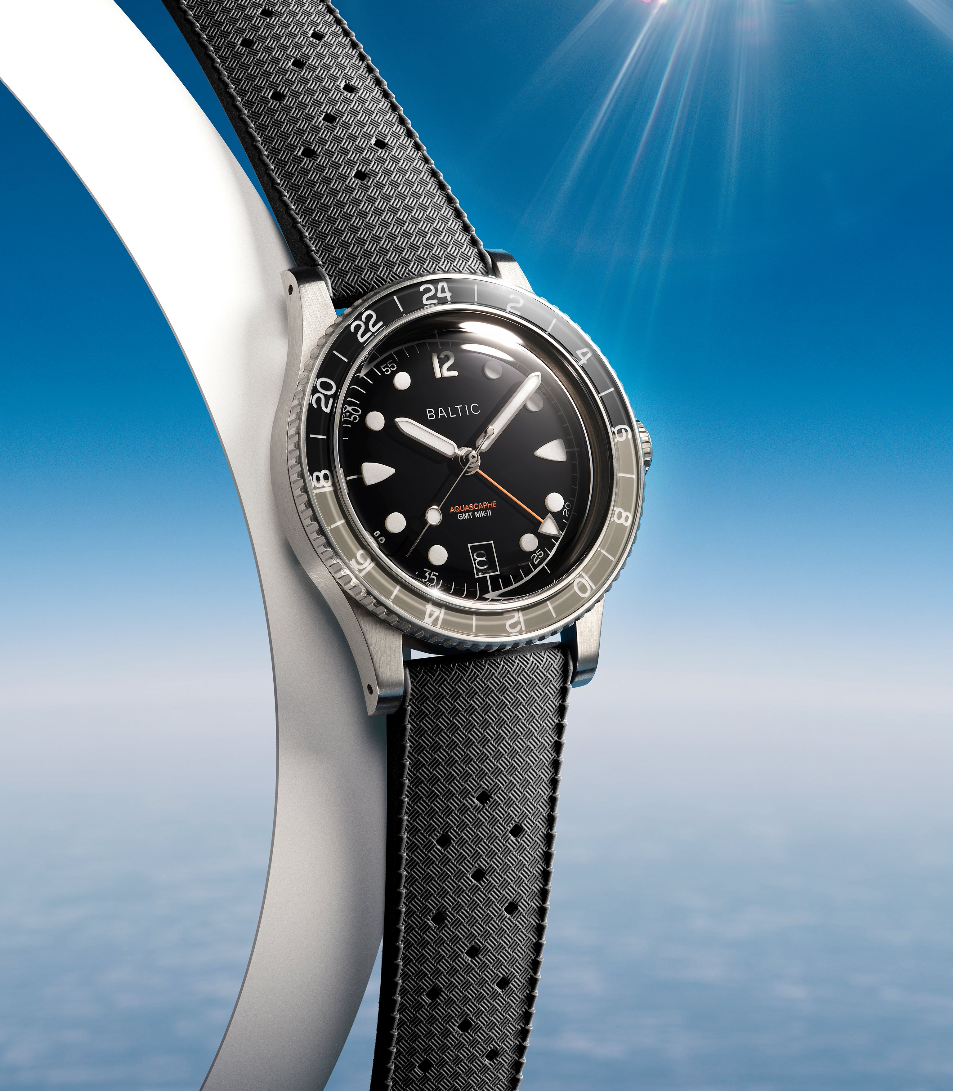 Aquascaphe GMT MK-II Grey | Baltic Watches