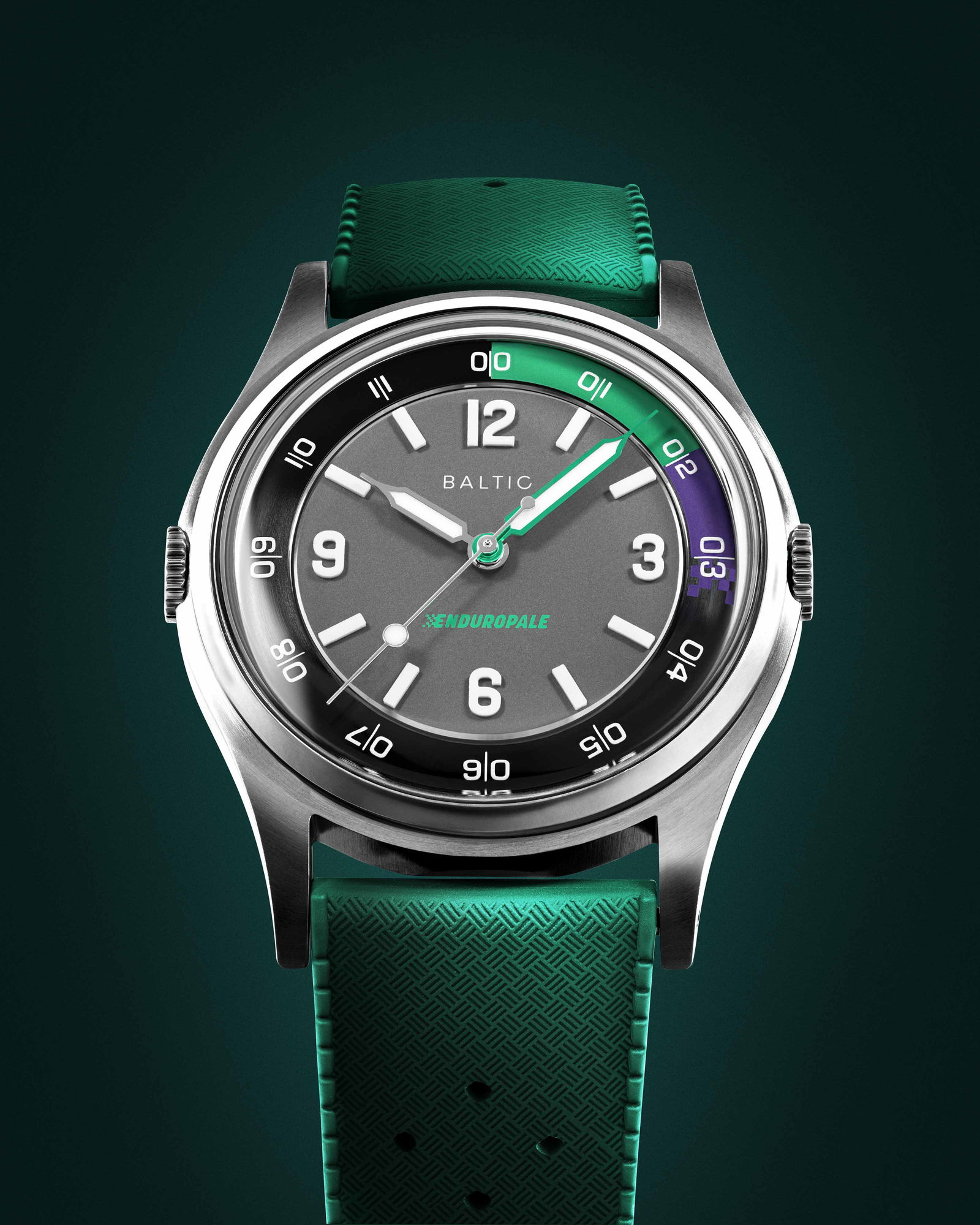 BALTIC HERMETIQUE DUAL TIME 限定 新品 Hermétique Dual Time Enduropale - Baltic Watches