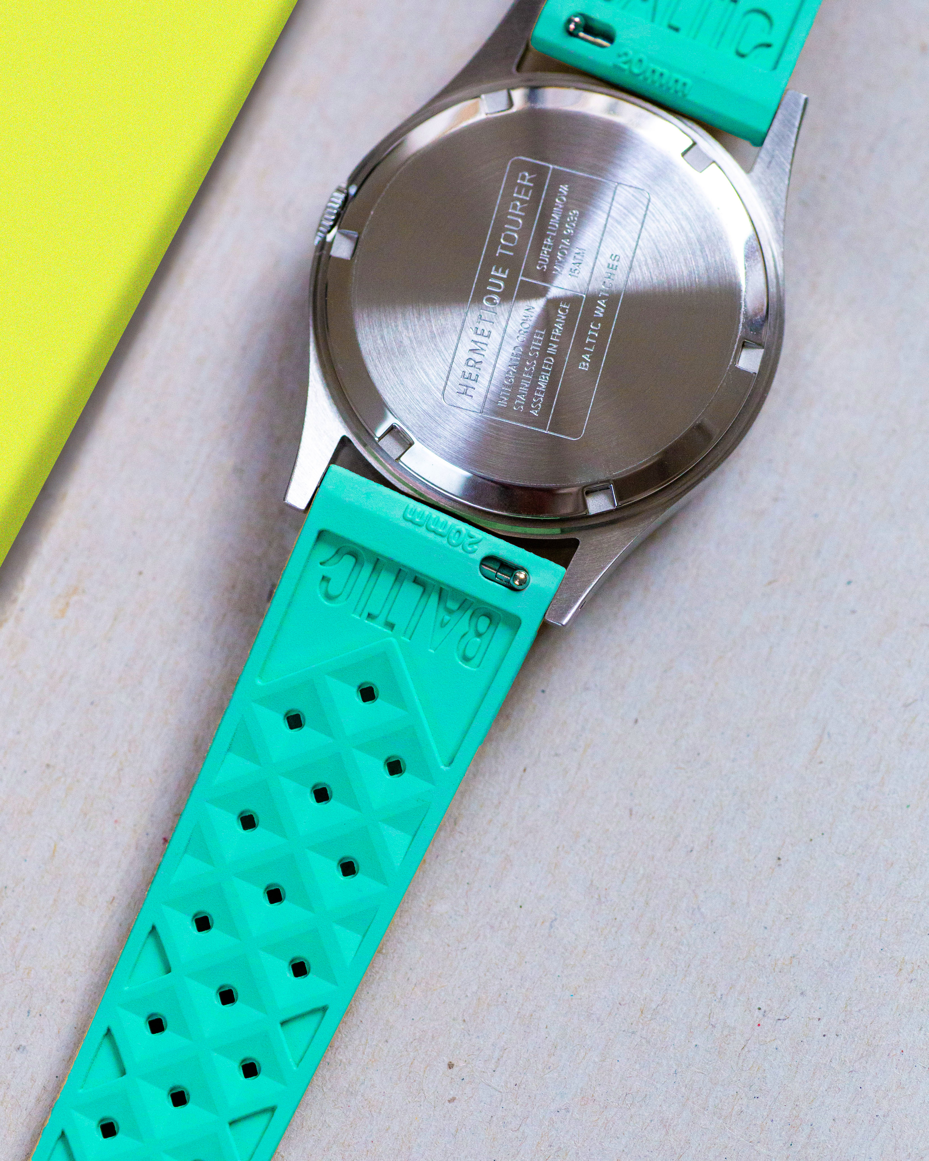 Rubber FKM Turquoise | Baltic Watches