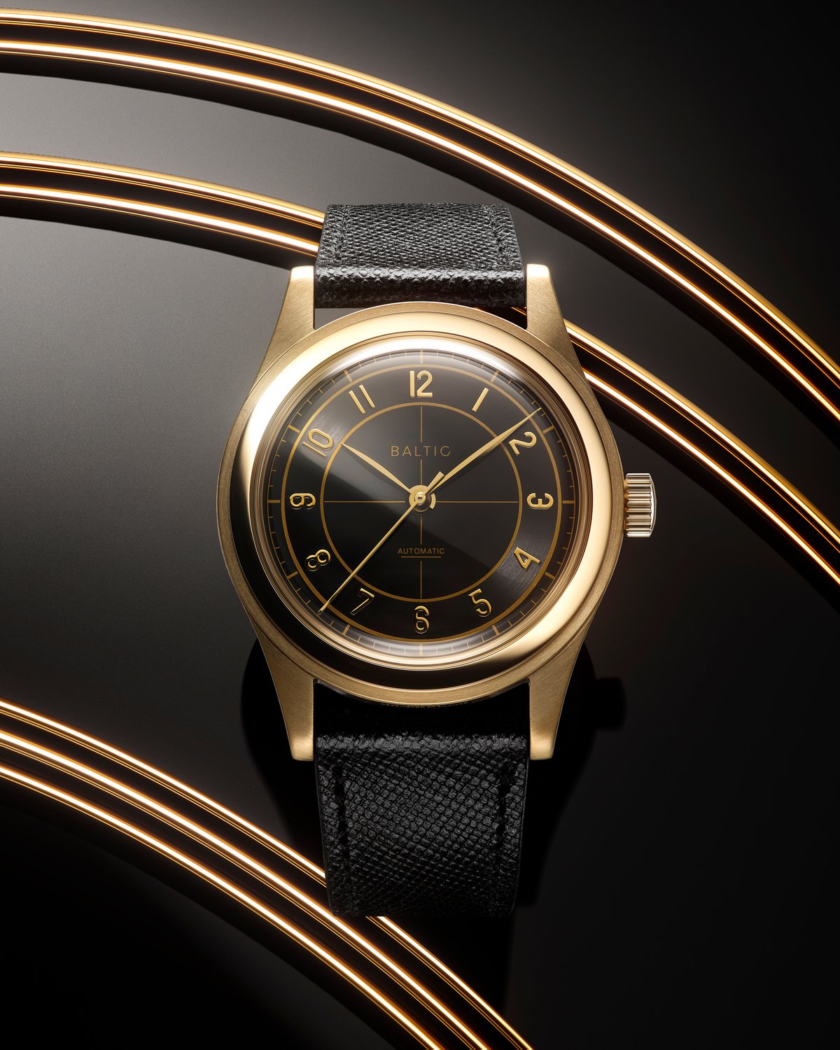 Baltic HMS 002 Gold PVD - Black