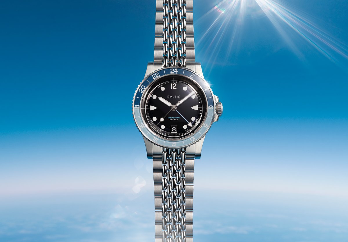 Baltic Aquascaphe GMT MK-II Blue
