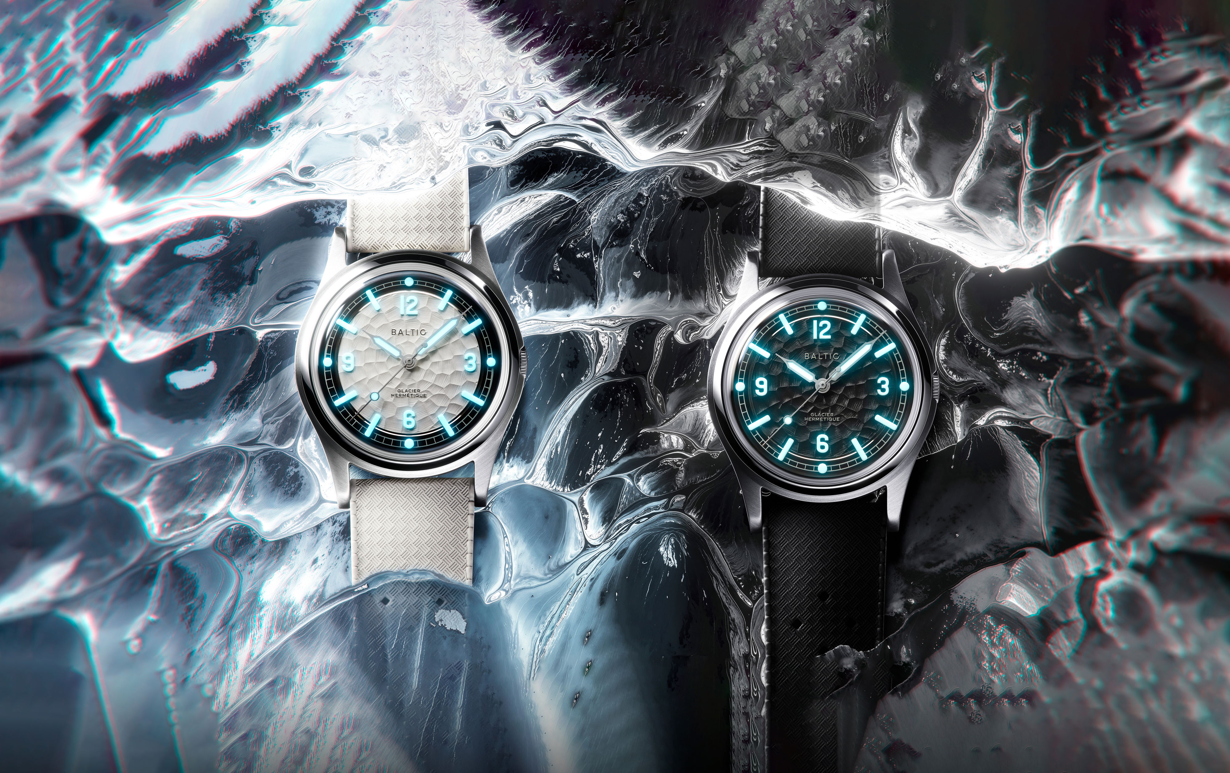 Hermétique Glacier White - Limited Edition - Baltic Watches